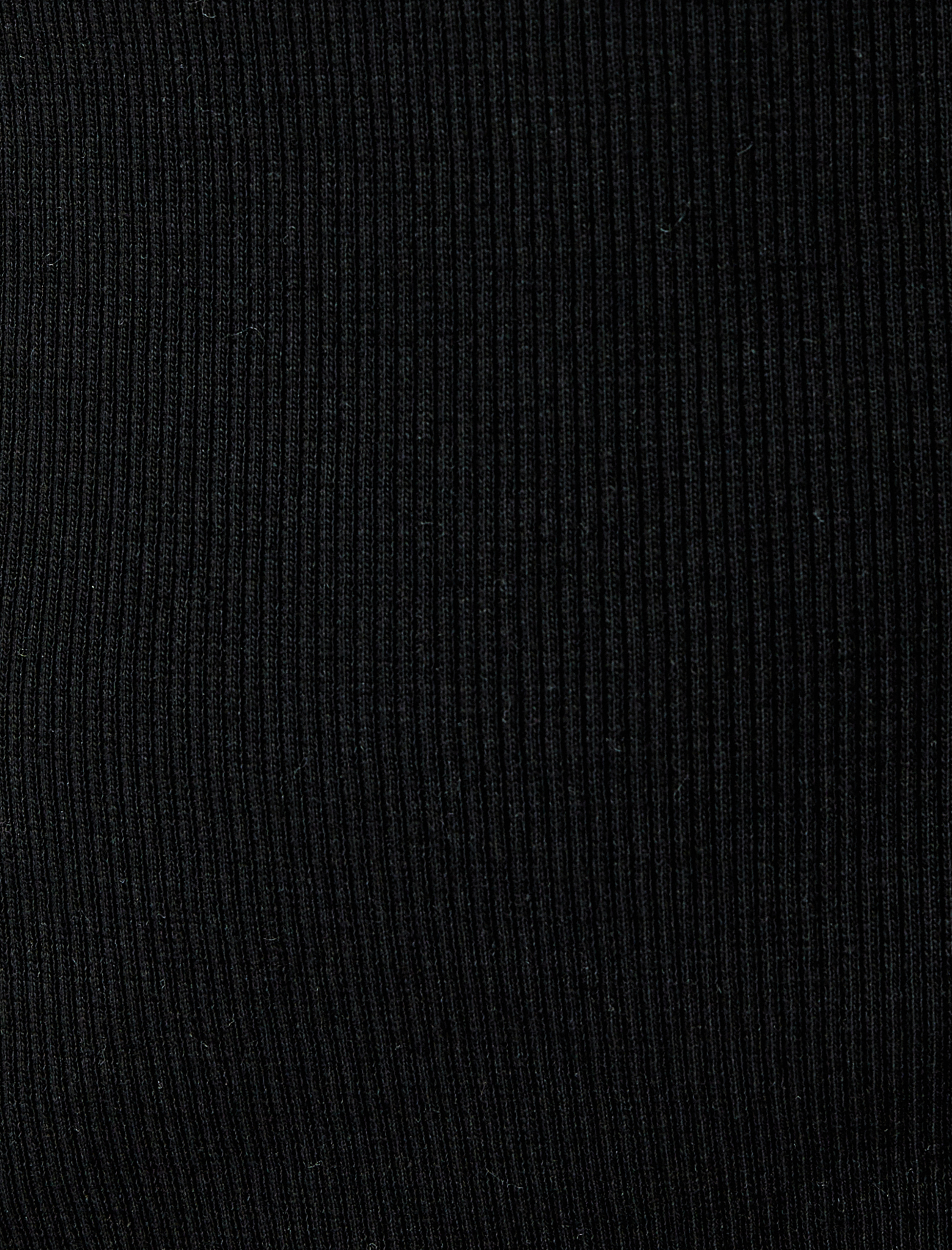   Bisiklet Yaka Slim Fit Kolsuz Fitilli Basic Atlet