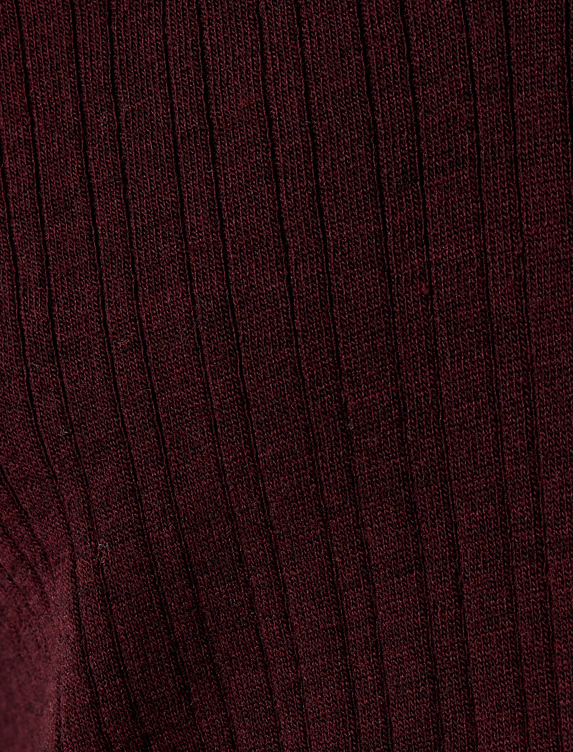 Polo Yaka Düğmeli Dokulu Triko Kazak