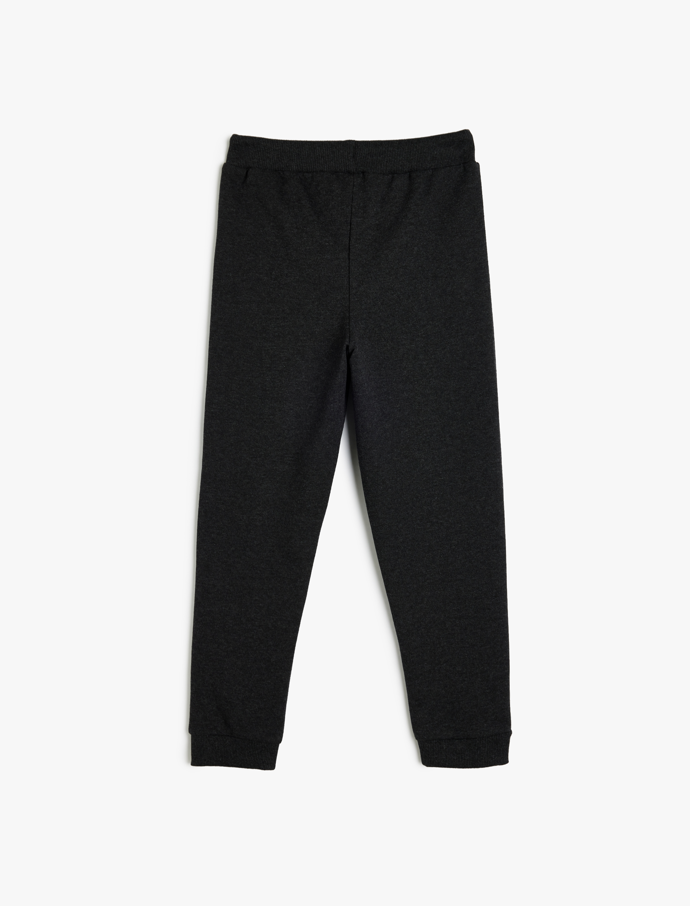  Erkek Çocuk Beli Bağlamalı Cep Detaylı Basic Jogger Eşofman Altı