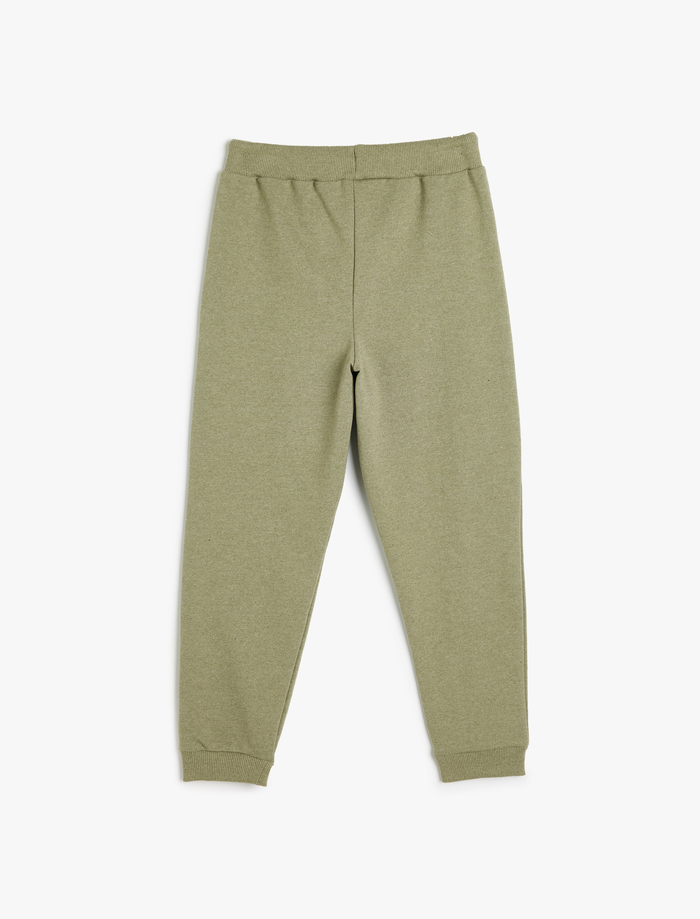  Erkek Çocuk Beli Bağlamalı Cep Detaylı Basic Jogger Eşofman Altı