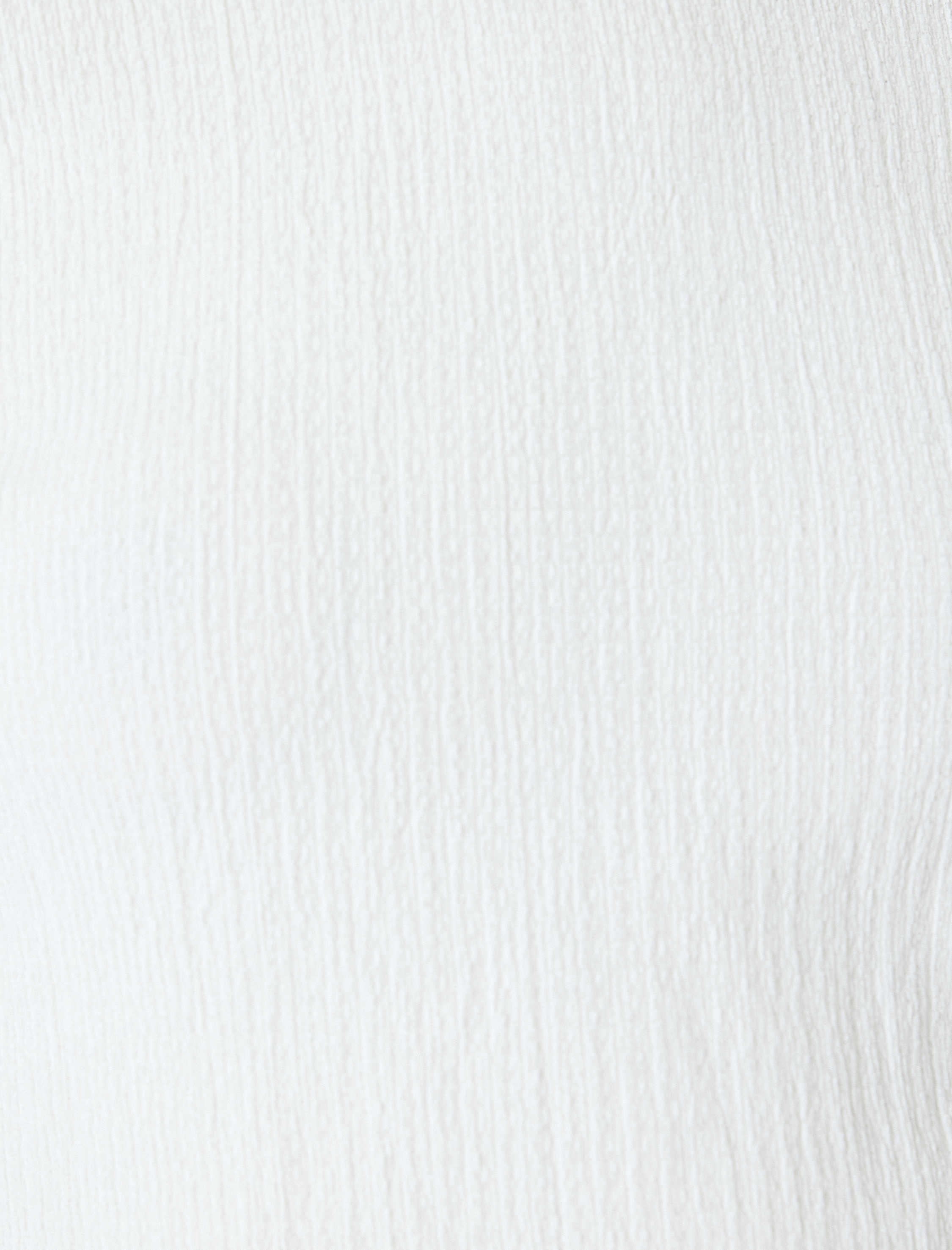 Fırfır Detaylı Kısa Kollu Bisiklet Yaka Tişört Bürümcük