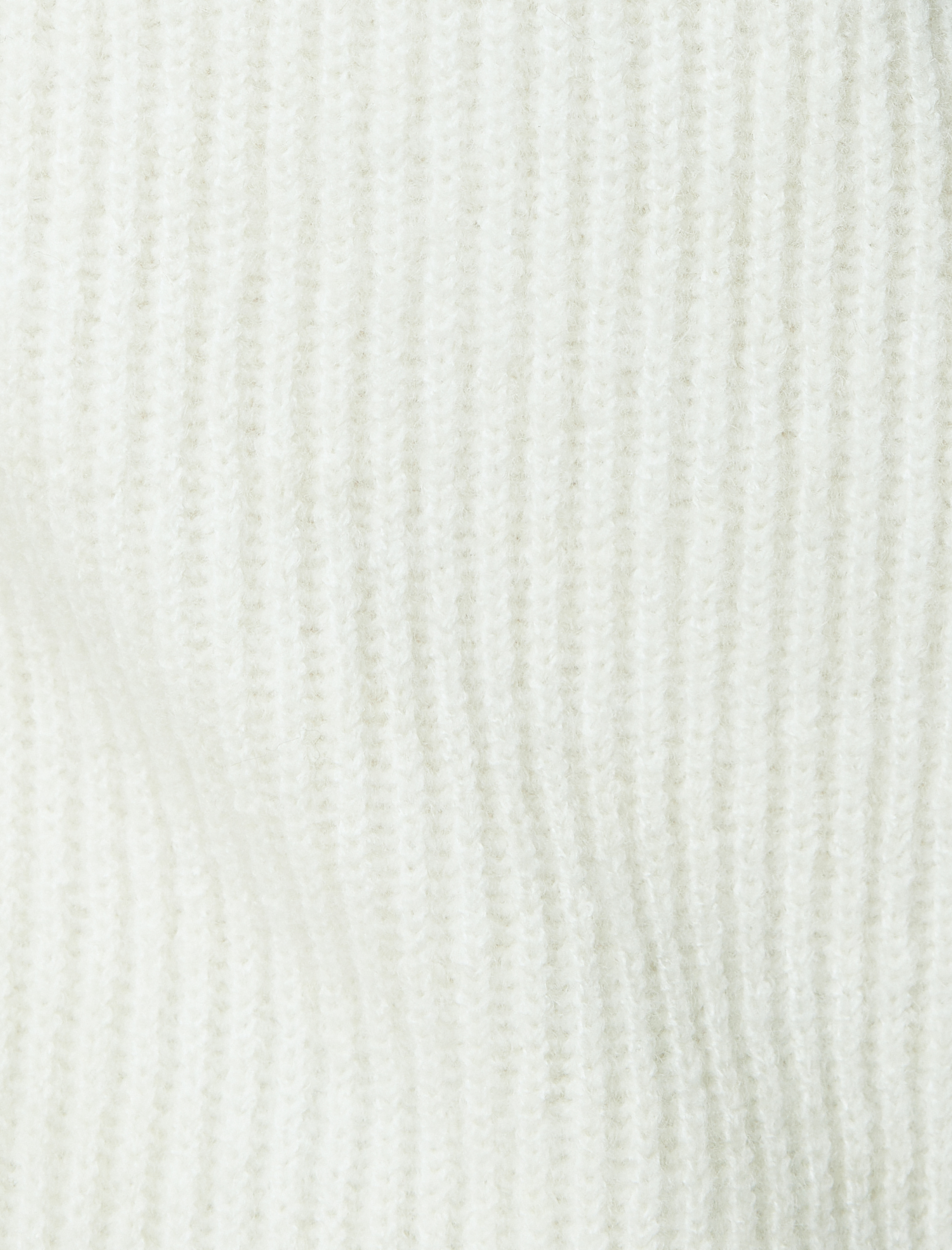   Dik Yaka Fermuarlı Uzun Kollu Triko Hırka