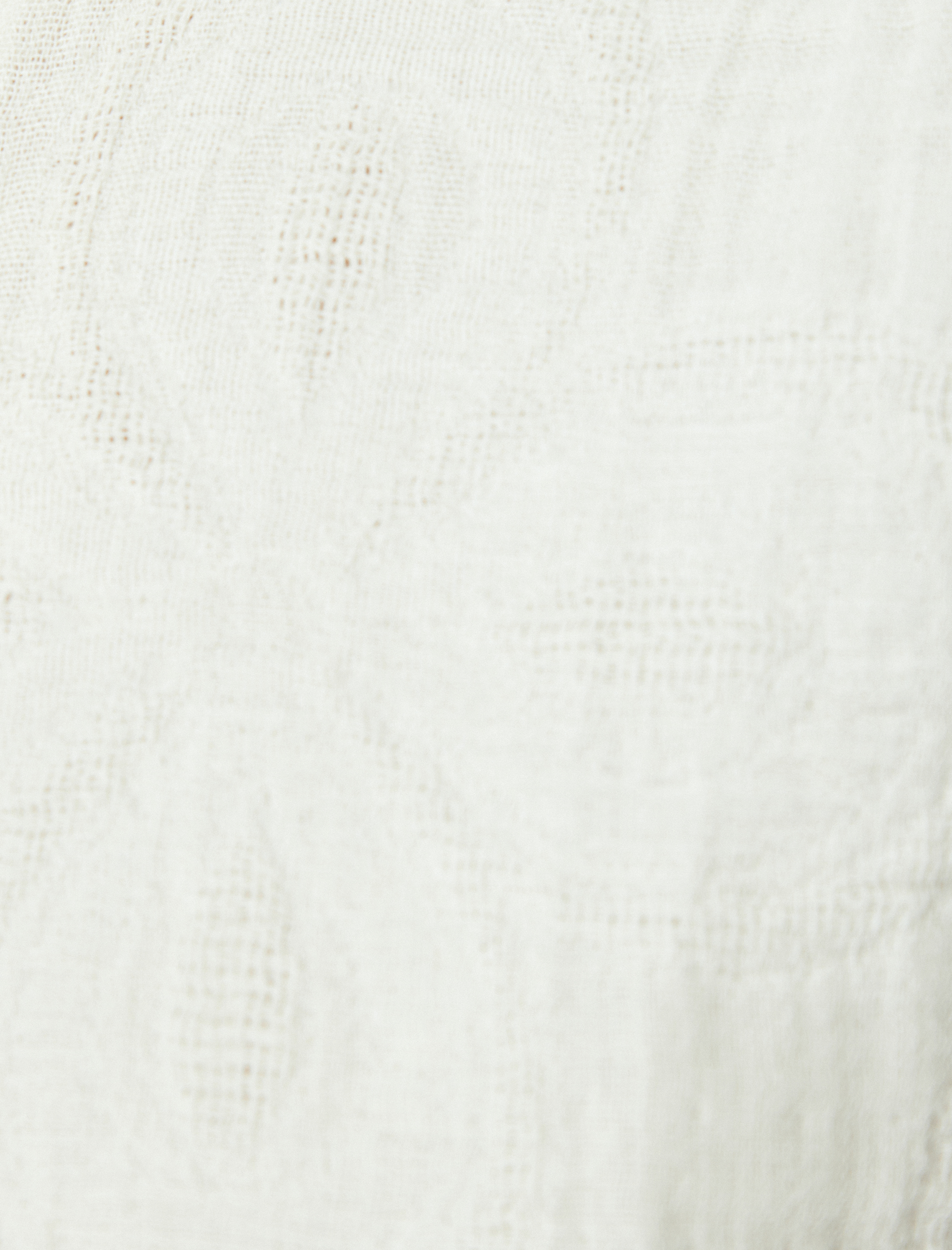   Pamuklu Önden Bağlamalı Fiyonklu Bisiklet Yaka Crop Yelek