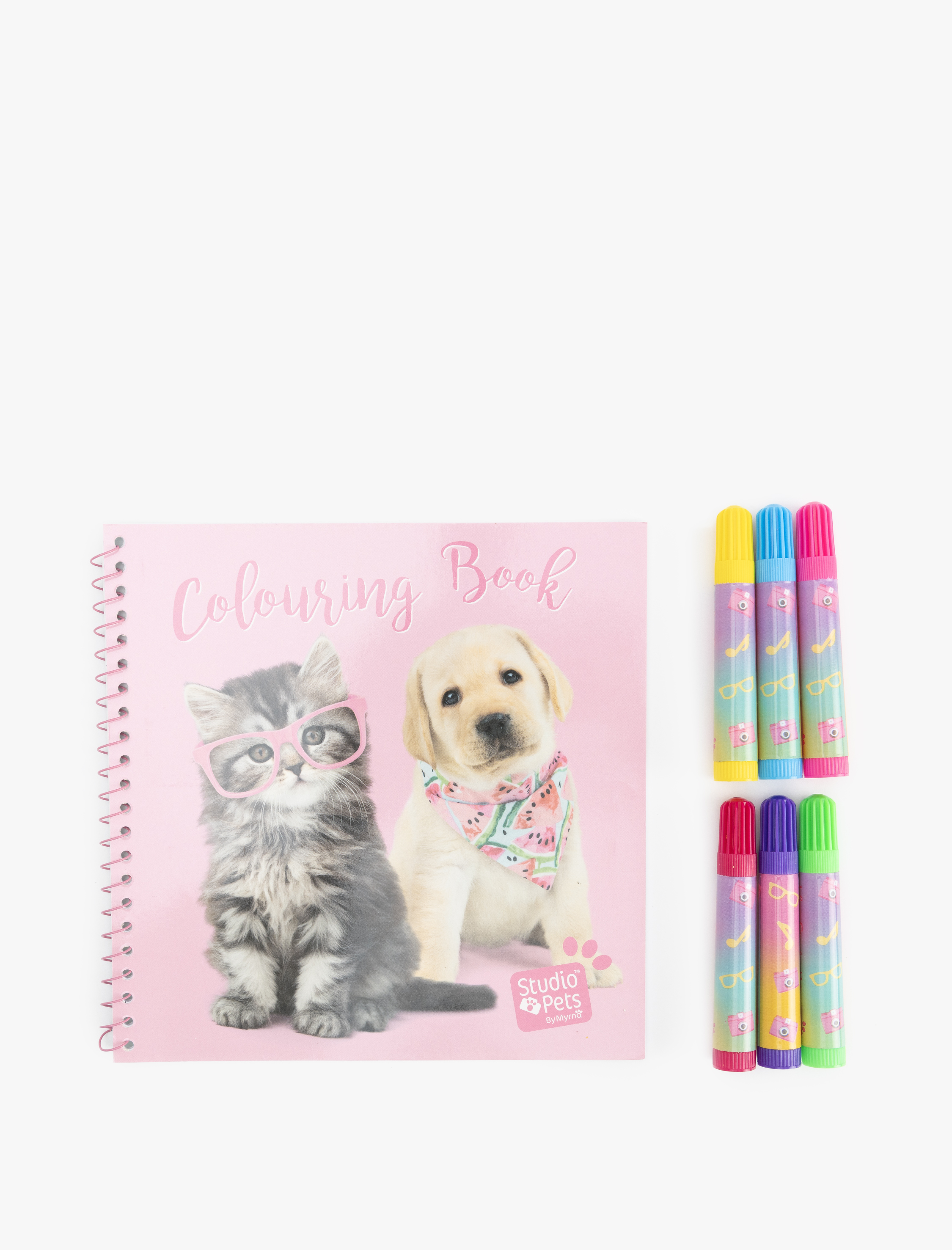  Kadın Kedi Köpek Baskılı Kırtasiye Seti