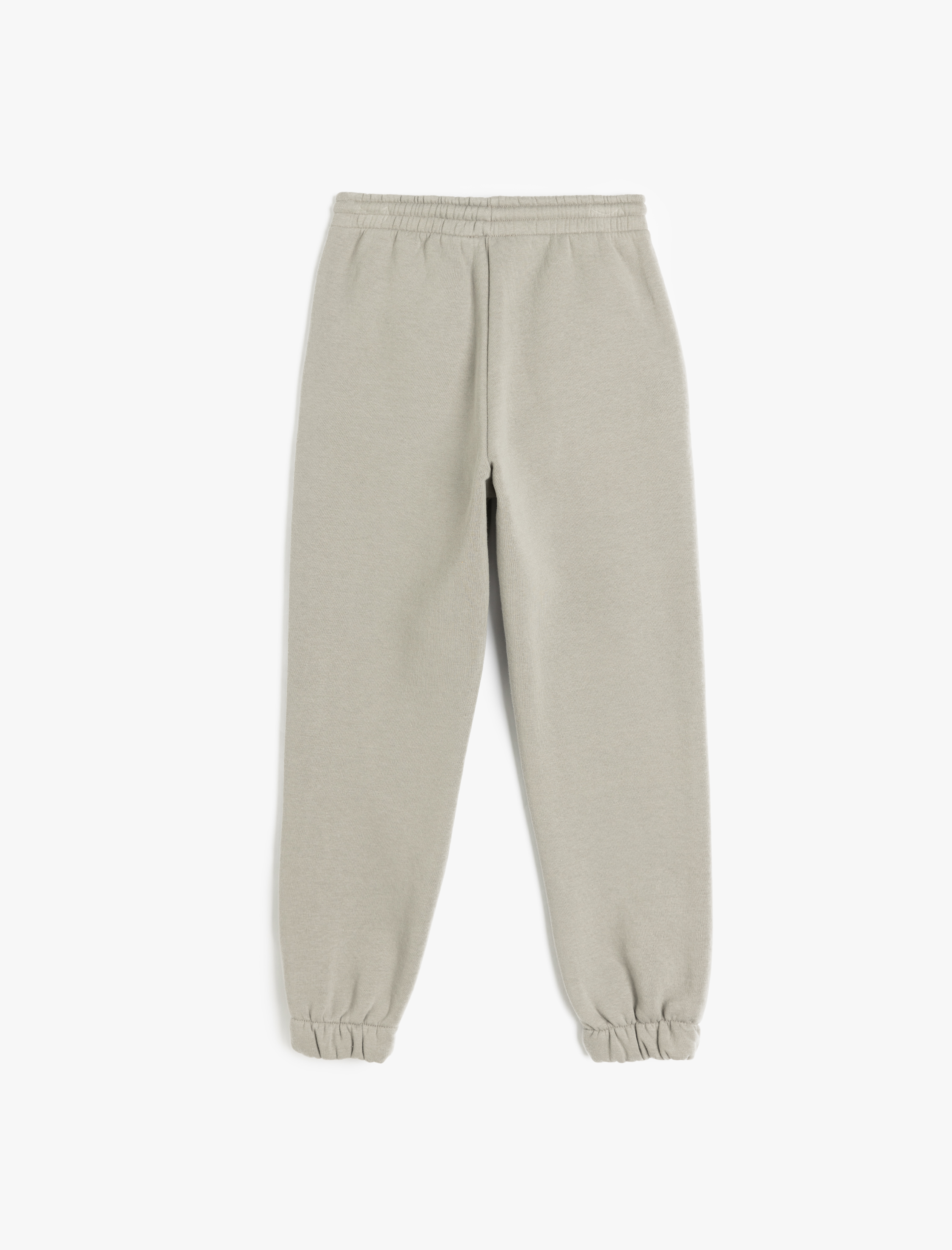  Erkek Çocuk Beli Lastikli Cep Detaylı Şardonlu Basic Jogger Eşofman Altı