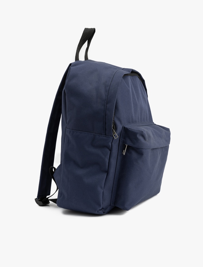 Erkek Çocuk Fermuar Detaylı Okul Çantası