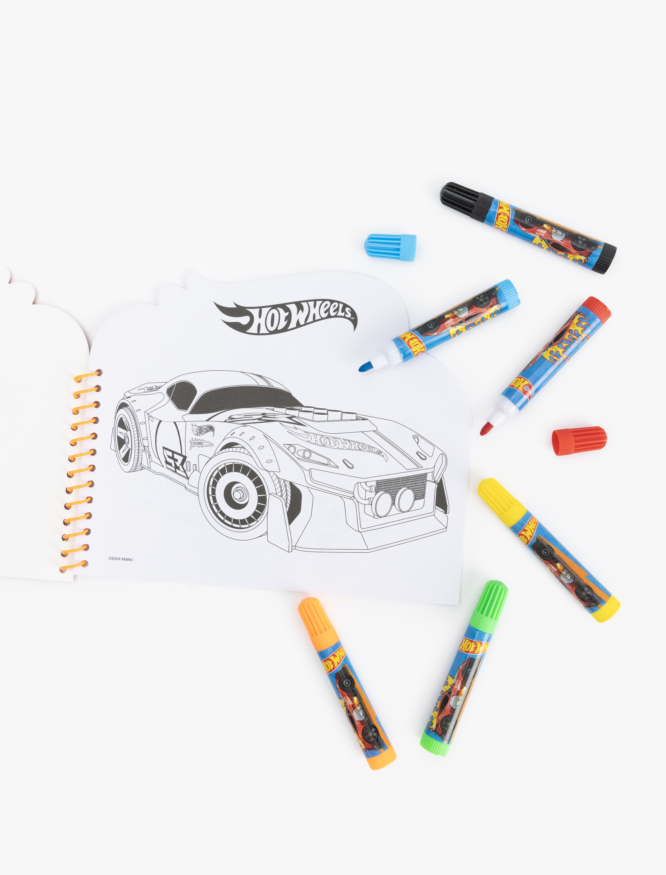  Kadın Hot Wheels Lisanslı Defter ve Kalem Seti