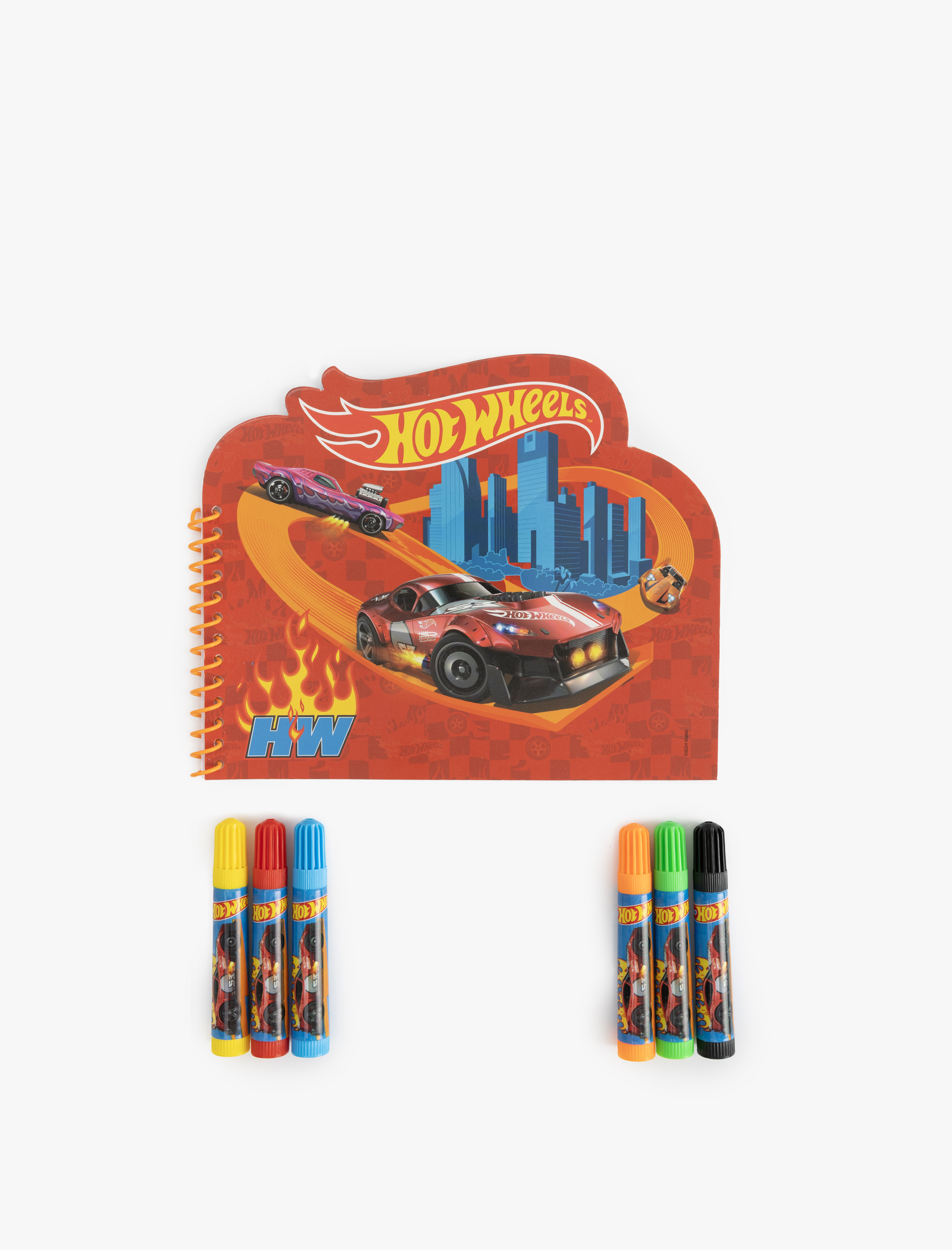  Kadın Hot Wheels Lisanslı Defter ve Kalem Seti