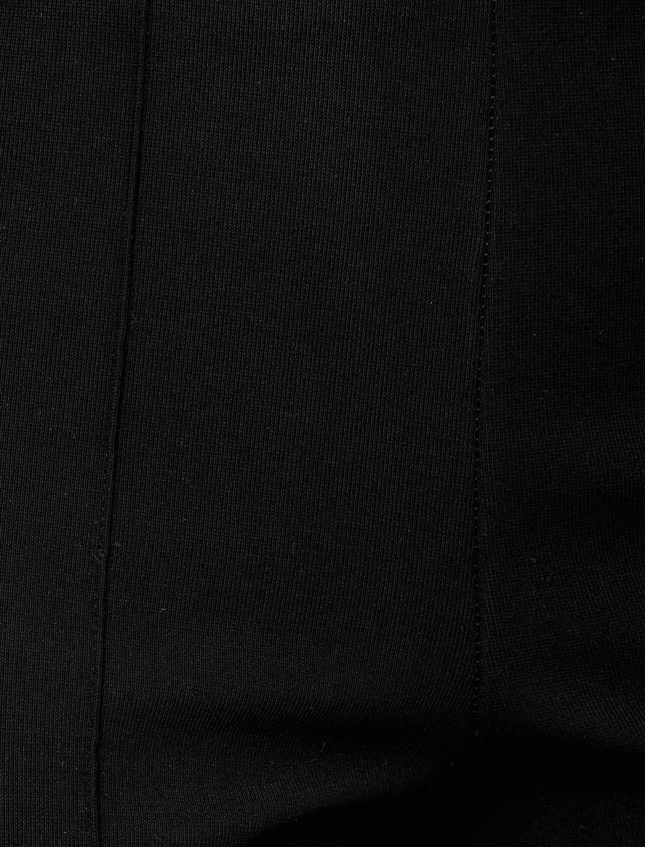   Nervürlü Slim Fit İspanyol Paça Kumaş Pantolon