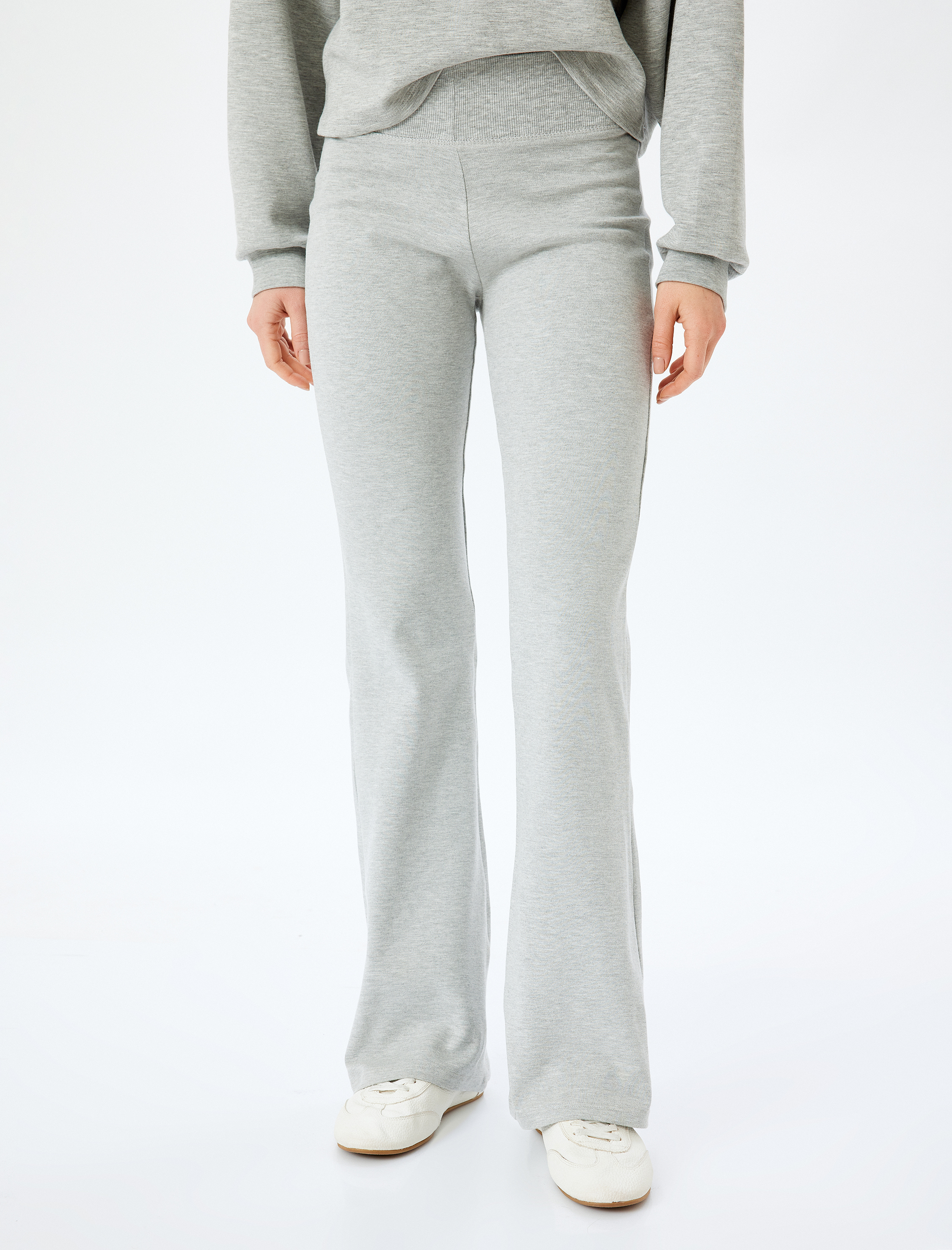   Pamuklu İspanyol Paça Eşofman Altı