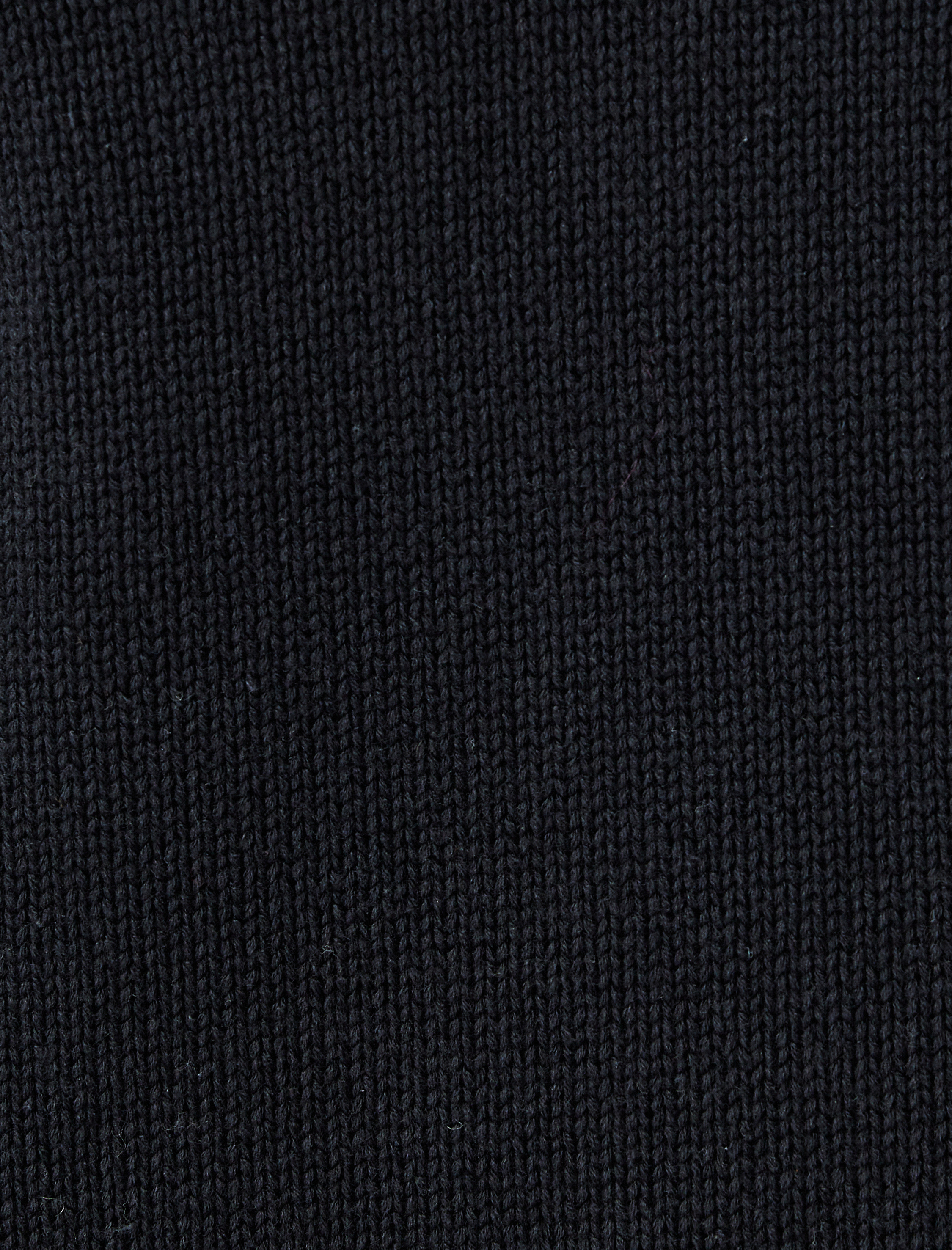 Triko Kazak Yarım Fermuarlı Basic Pamuklu