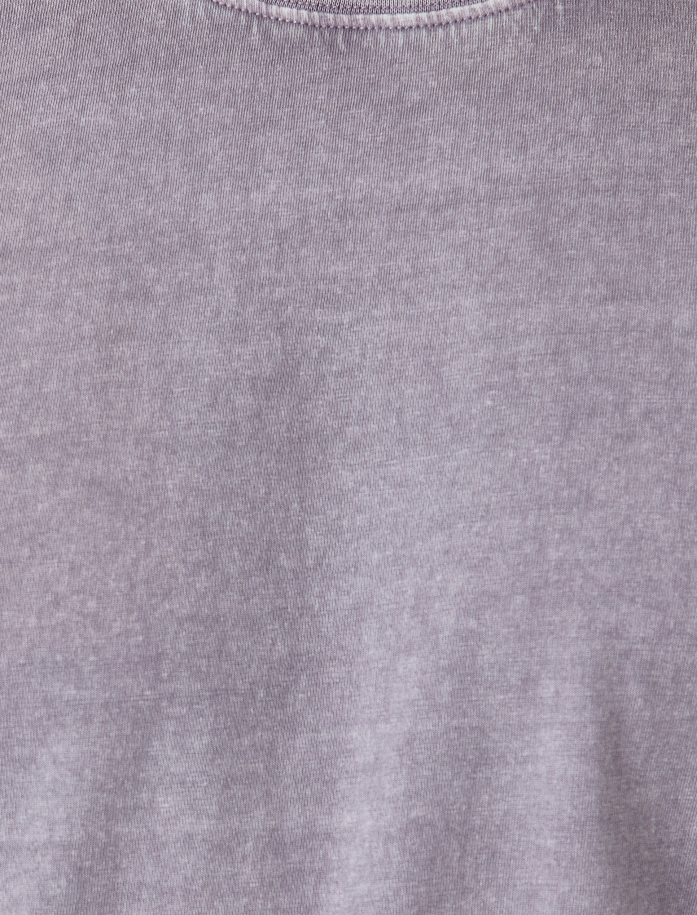   Pamuklu Yıkamalı Regular Fit Kısa Kollu Bisiklet Yaka Tişört