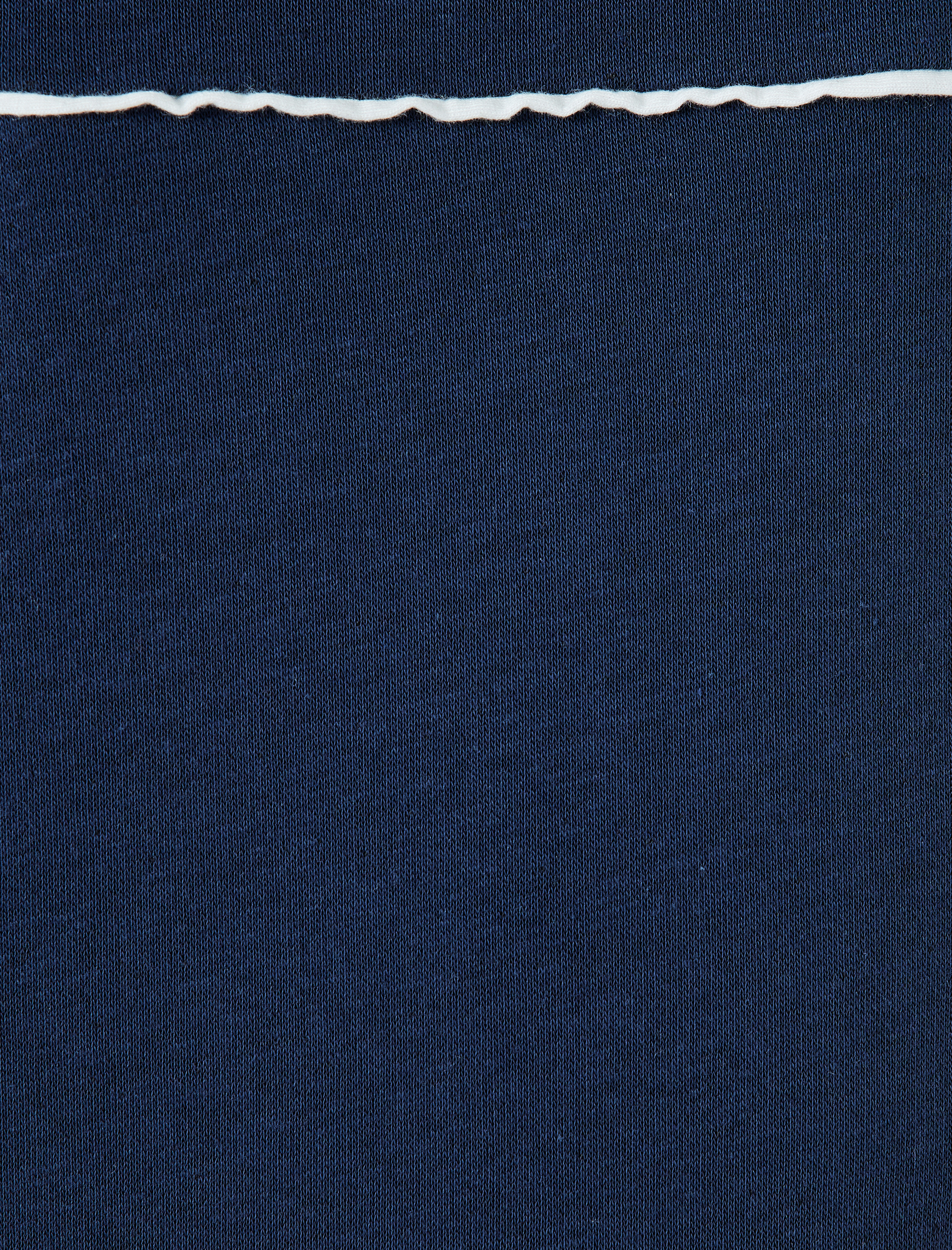   Pamuk Karışımlı Uzun Kollu Şardonlu Biyeli Bisiklet Yaka Sweatshirt