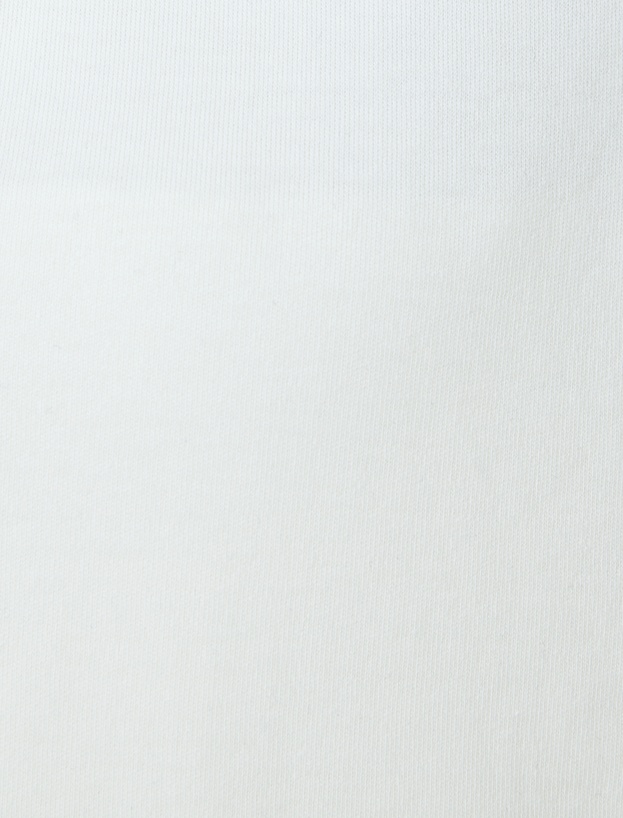 Şerit Baskılı Fermuarlı Uzun Kollu Dik Yaka Sweatshirt_5