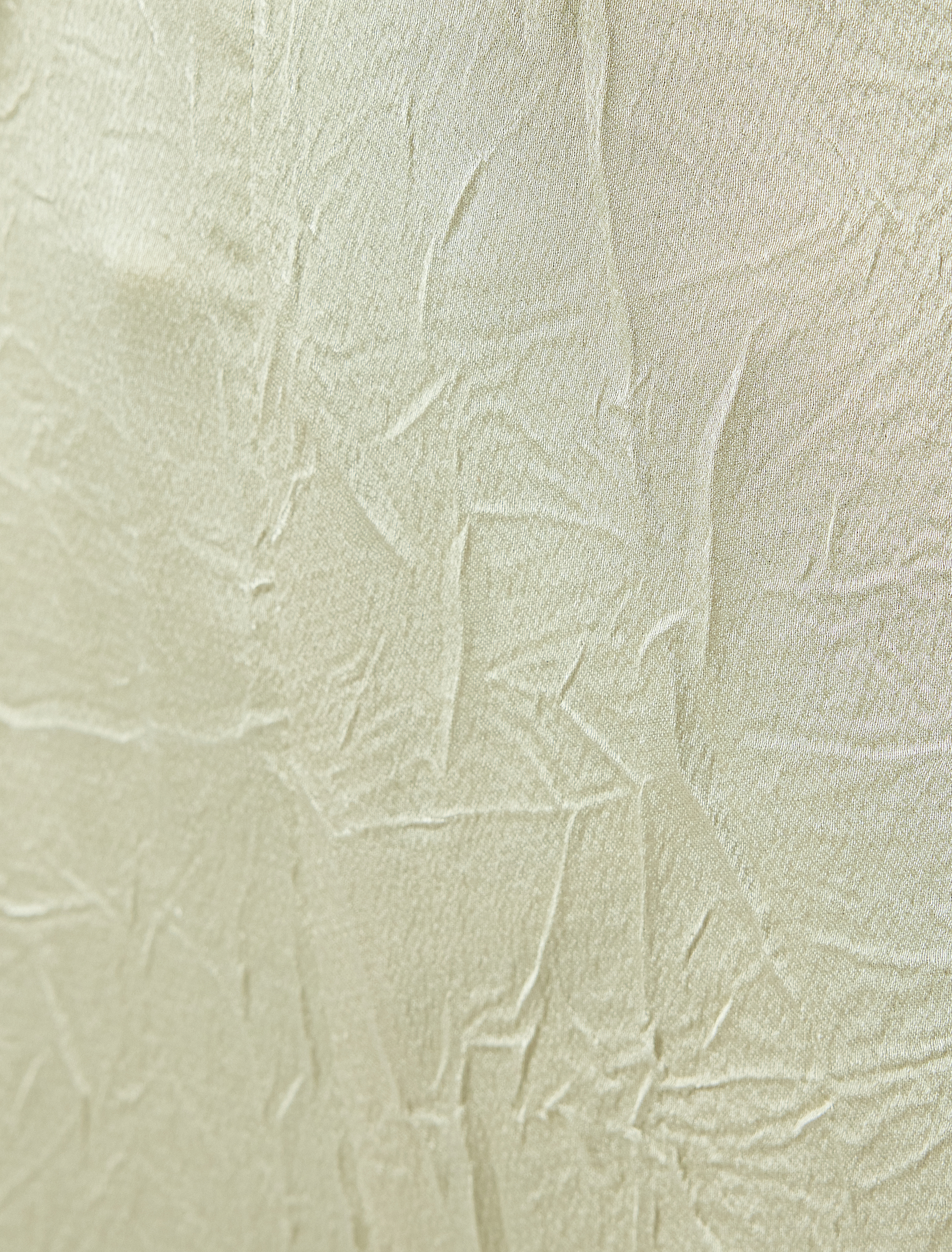   Dokulu Yüksek Bel Geniş Paça Saten Palazzo Pantolon