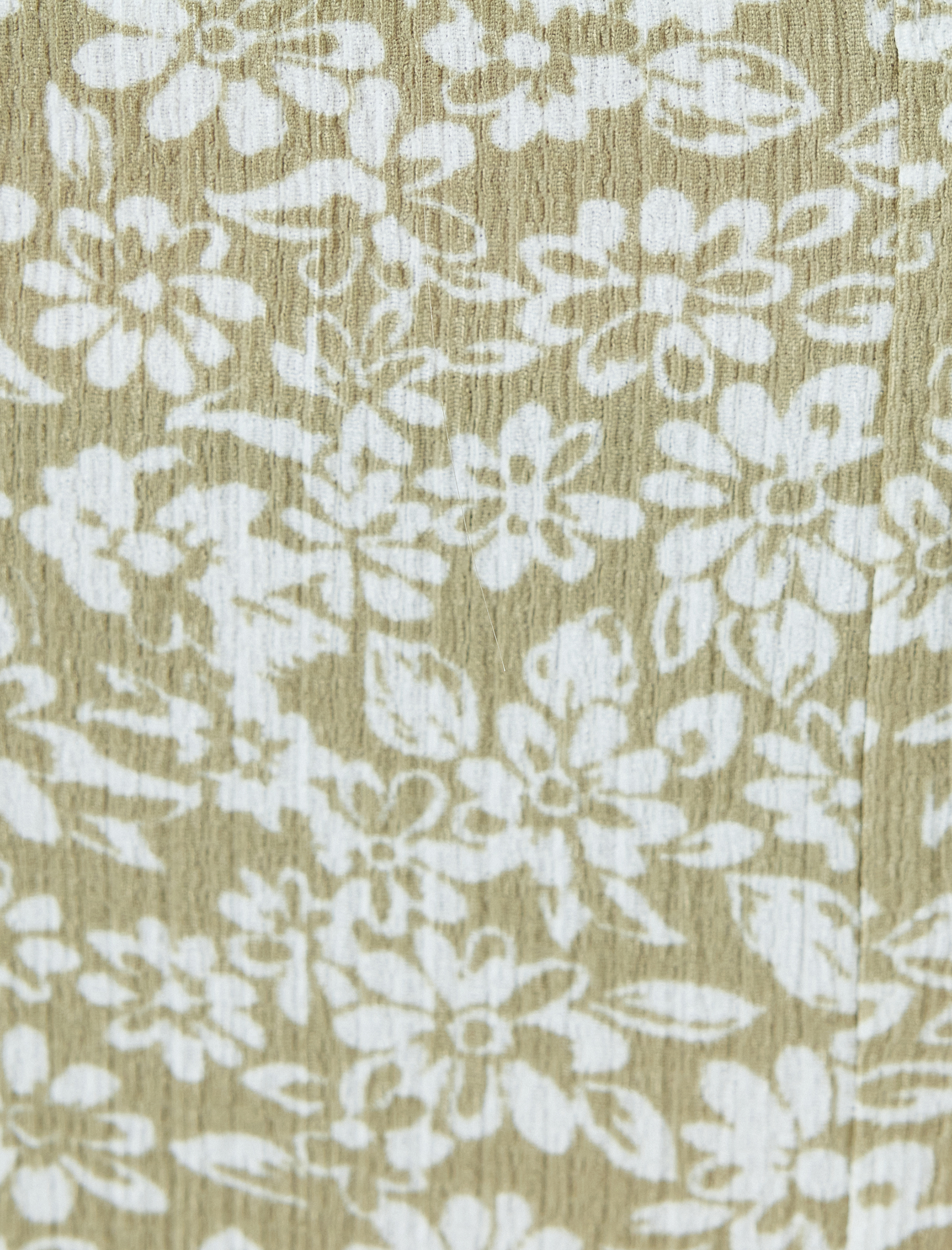   Çiçekli Yüksek Bel Midi Etek Bürümcük