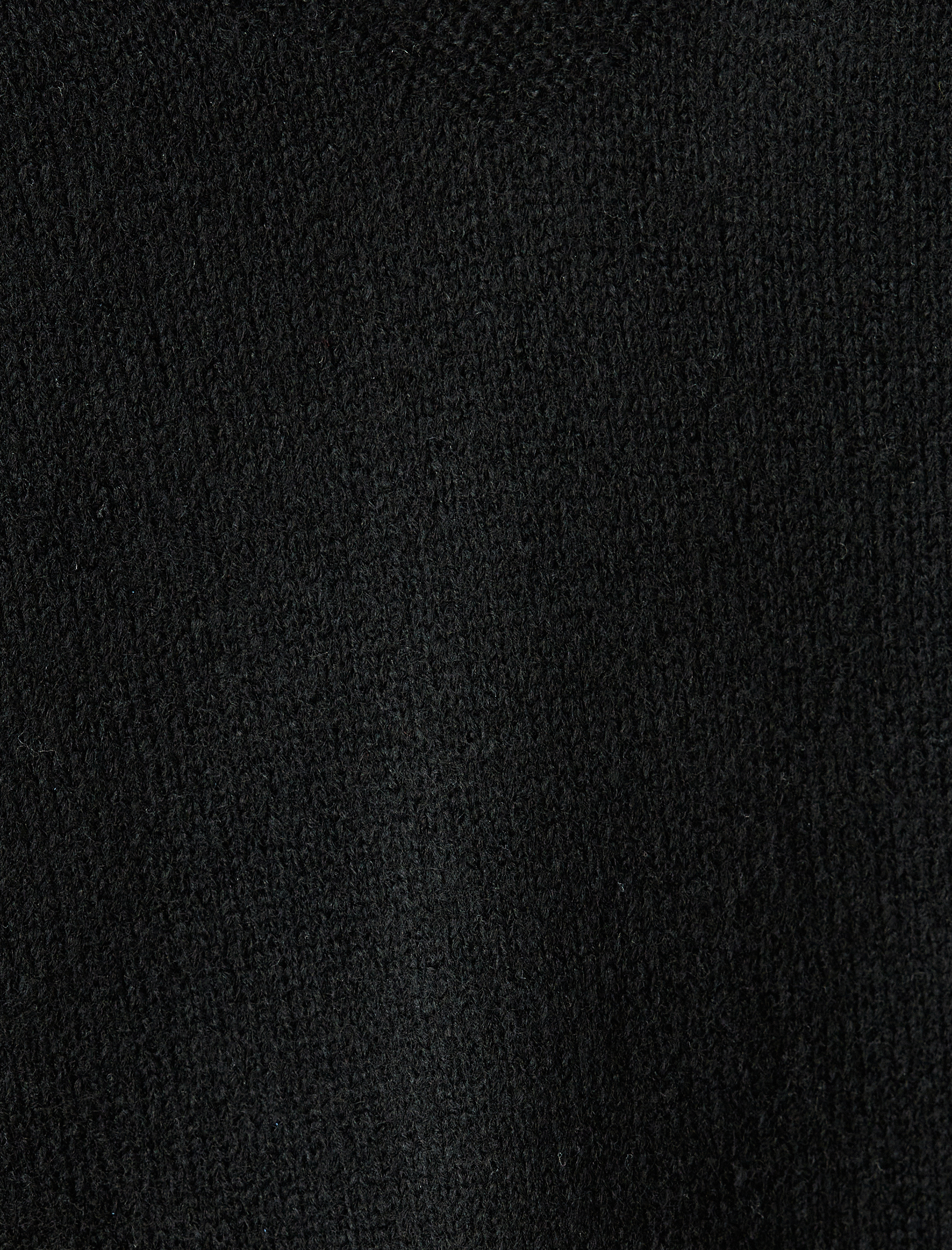   Yanları Yırtmaçlı V Yaka Oversize Süveter