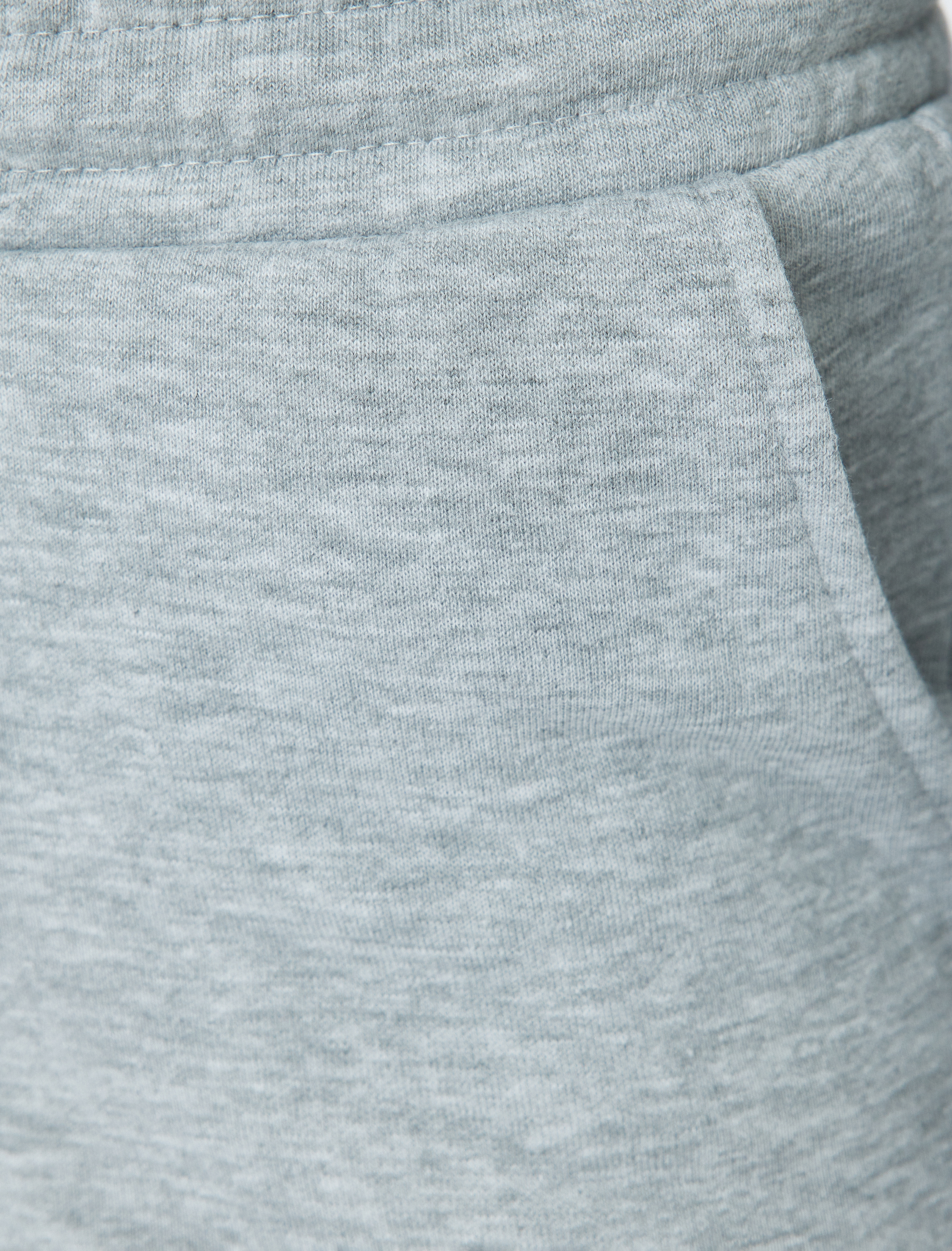   Şardonlu Beli Bağcıklı Cep Detaylı Rahat Kalıp Jogger Eşofman Altı