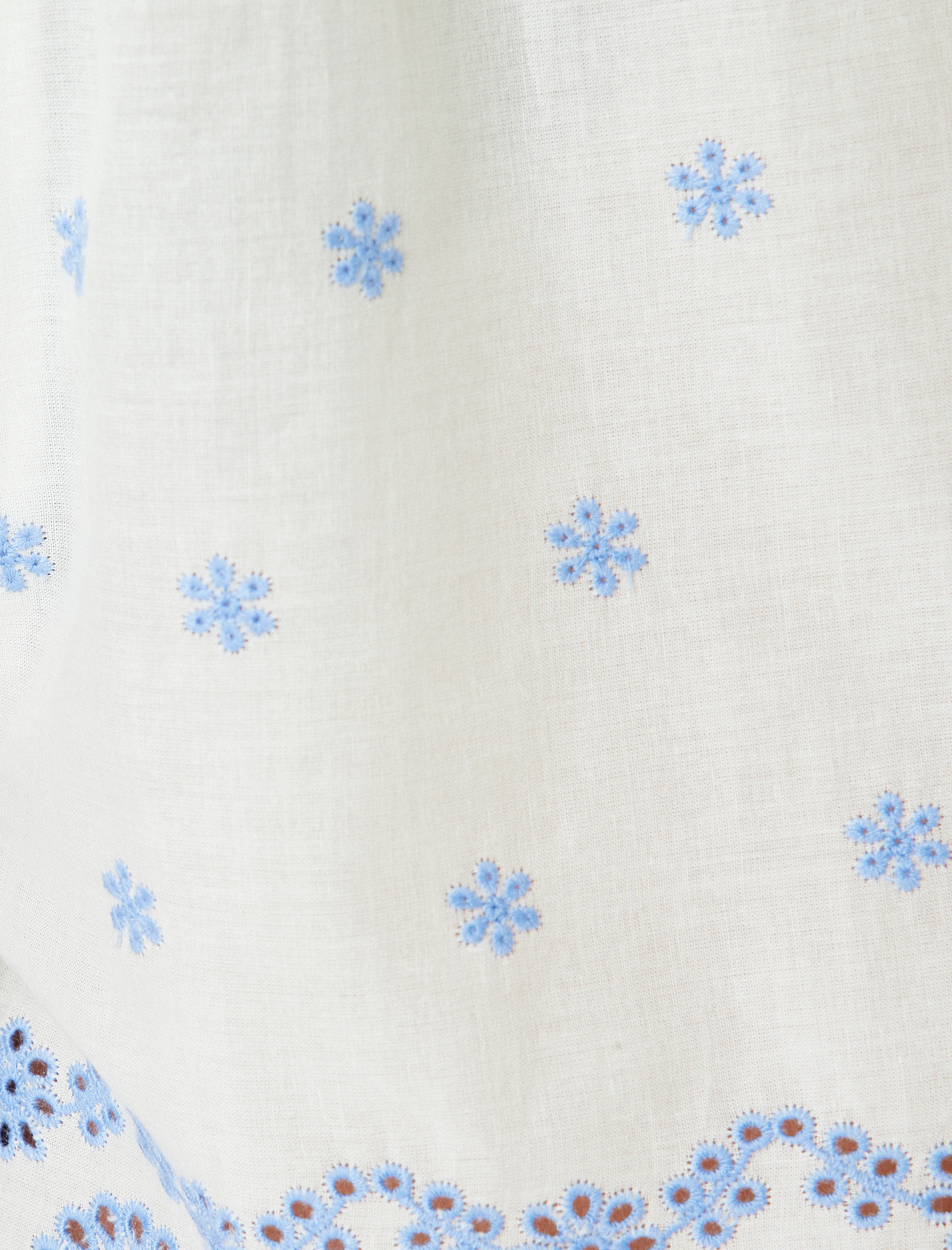   Pamuklu Çiçek Desenli Fistolu Şort Pijama Altı