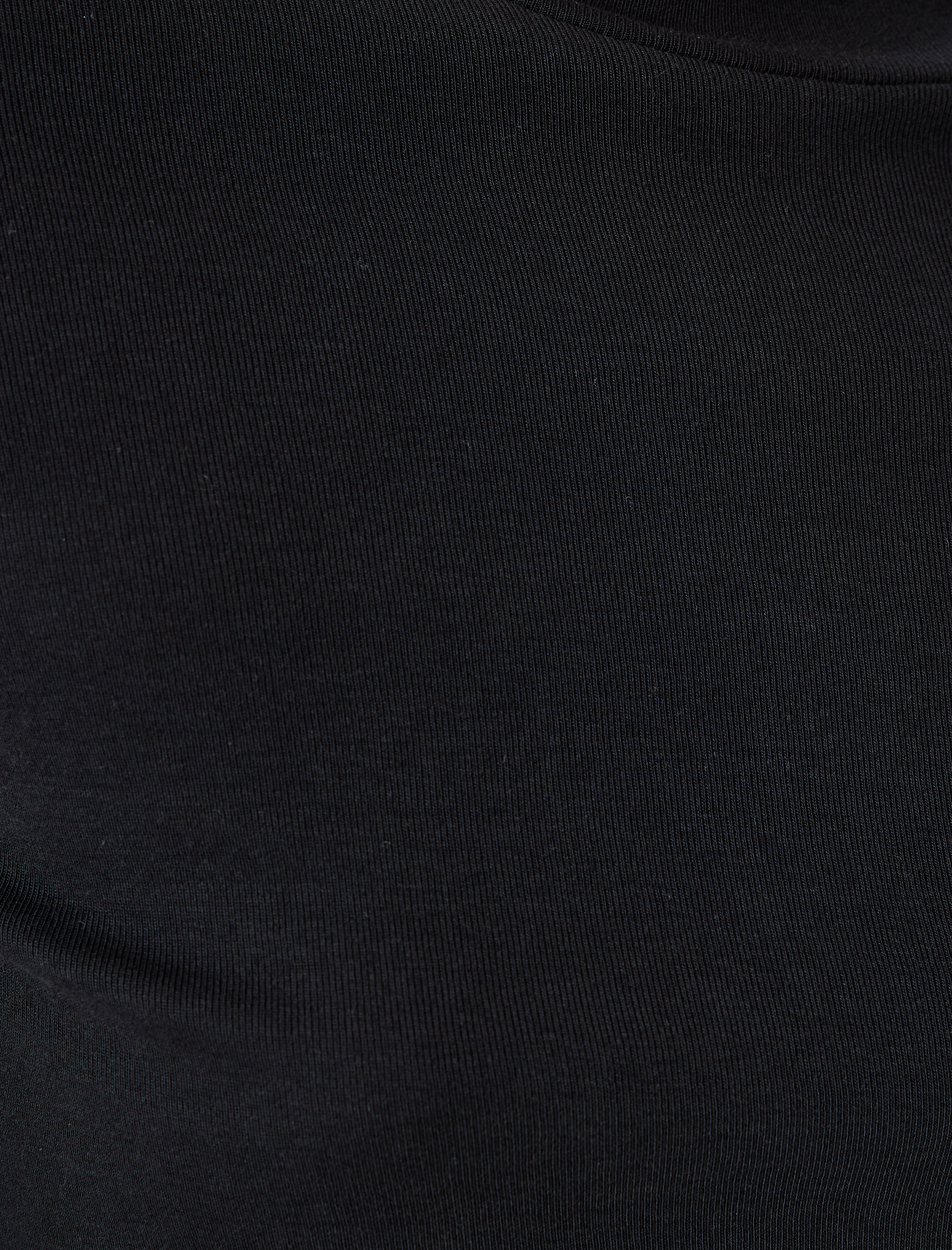   Pamuklu Hafif Dik Yaka Uzun Kollu Basic Tişört