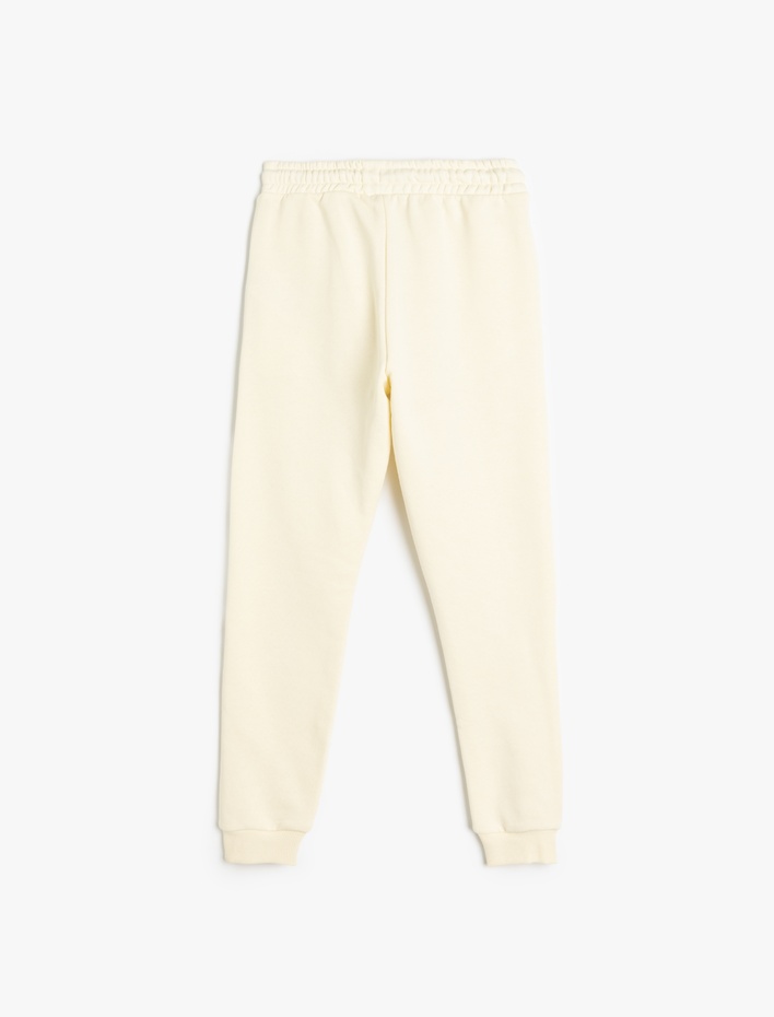 Erkek Çocuk Beli Ayarlanabilir Lastikli Dikiş Detaylı Basic Eşofman Altı