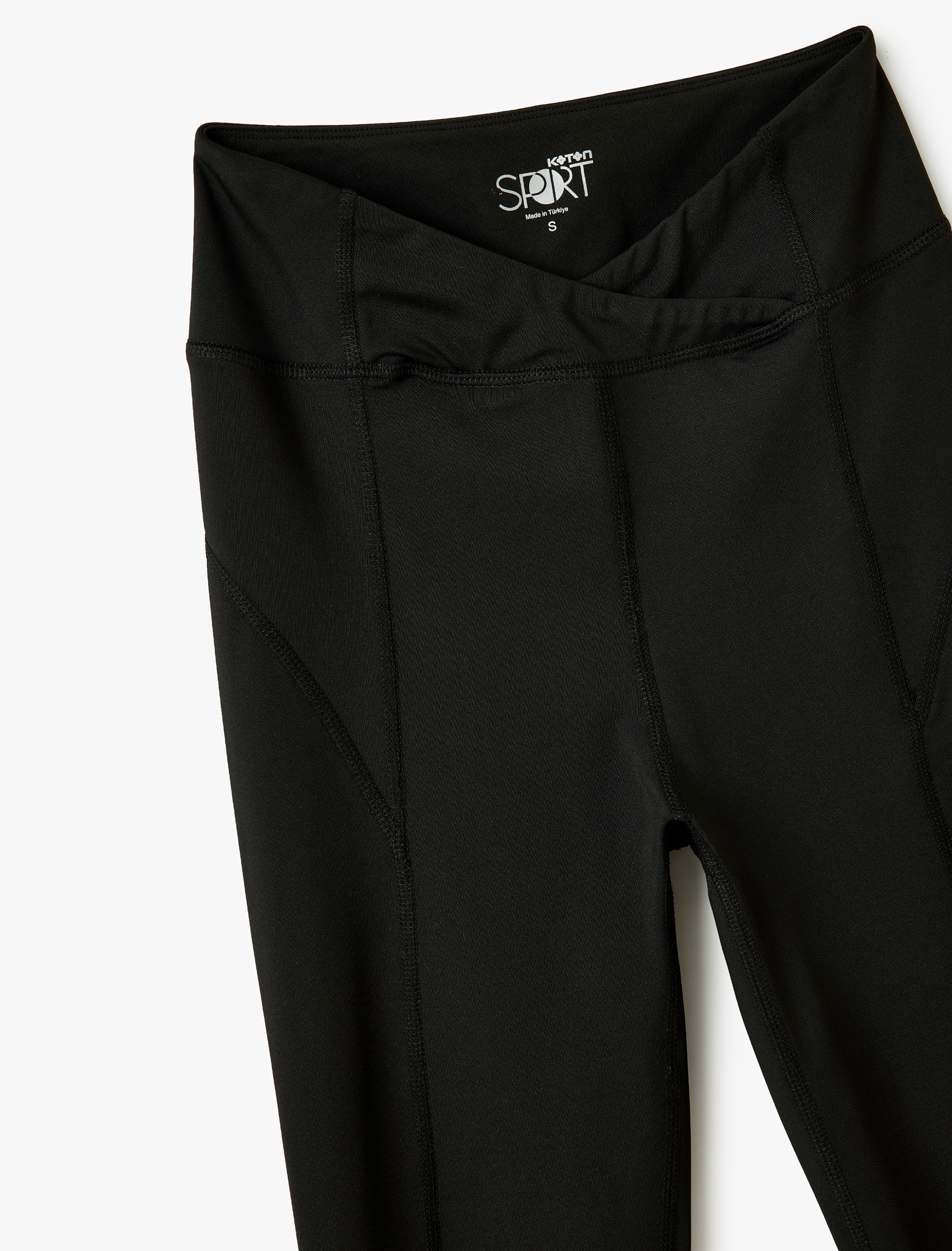 Slim Fit Yüksek Bel Spor Tayt