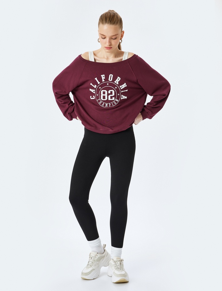  Viskon Karışımlı Korse Detaylı Yüksek Bel Tayt