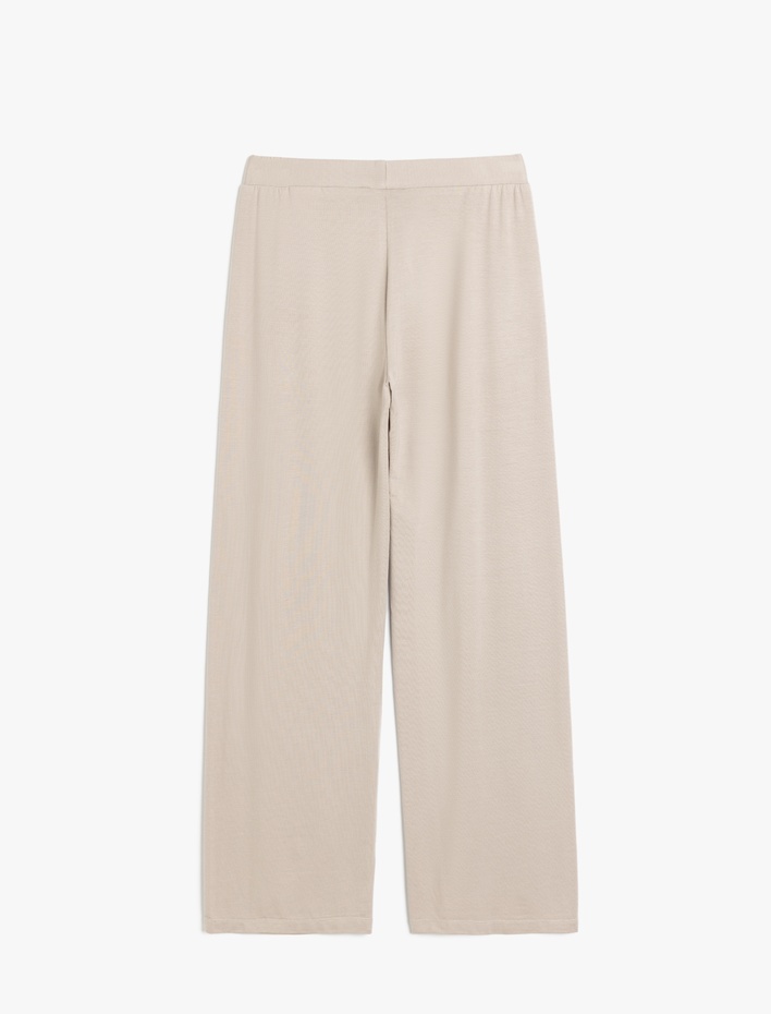 Modal Kumaş Rahat Kalıp Bol Paça Pijama Altı