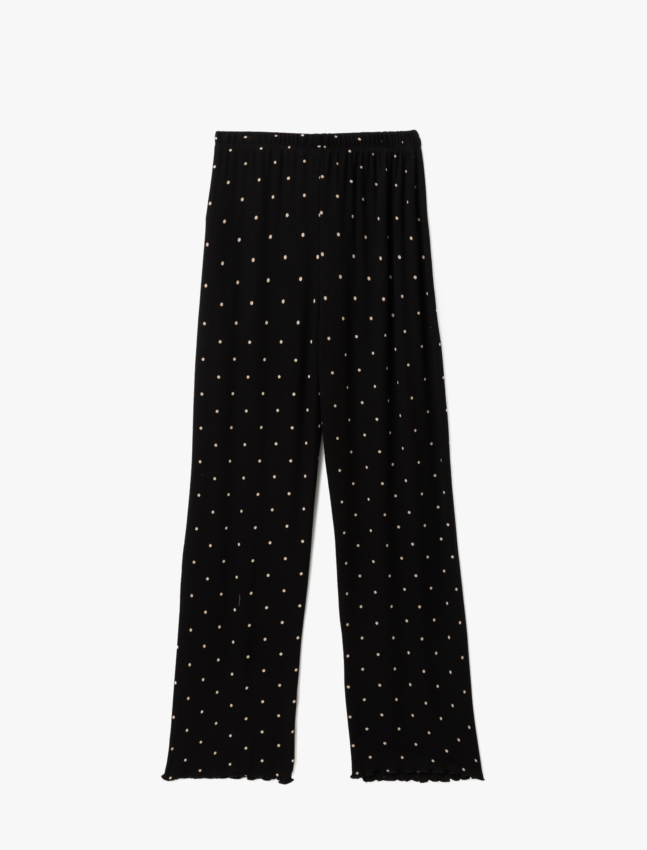   Baskı Detaylı Viskon Uzun Kollu Pijama Takımı