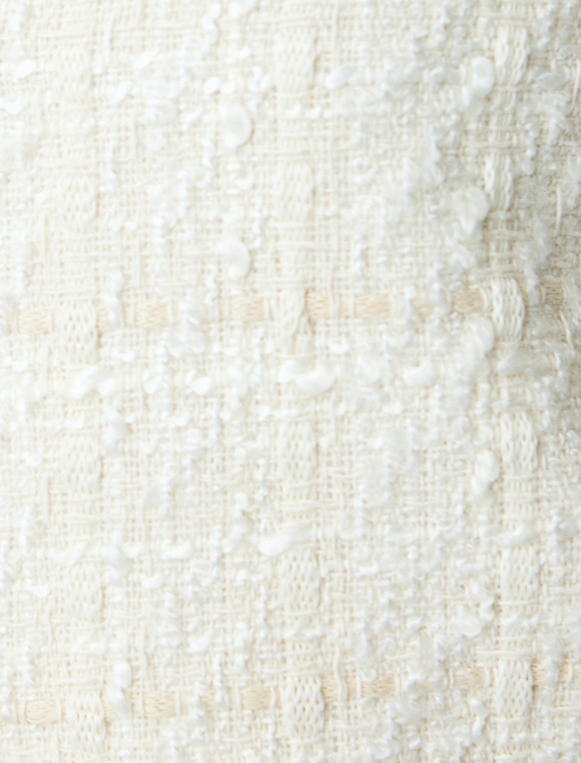   Düğmeli Uzun Kollu Yuvarlak Yaka Tüvit Ceket