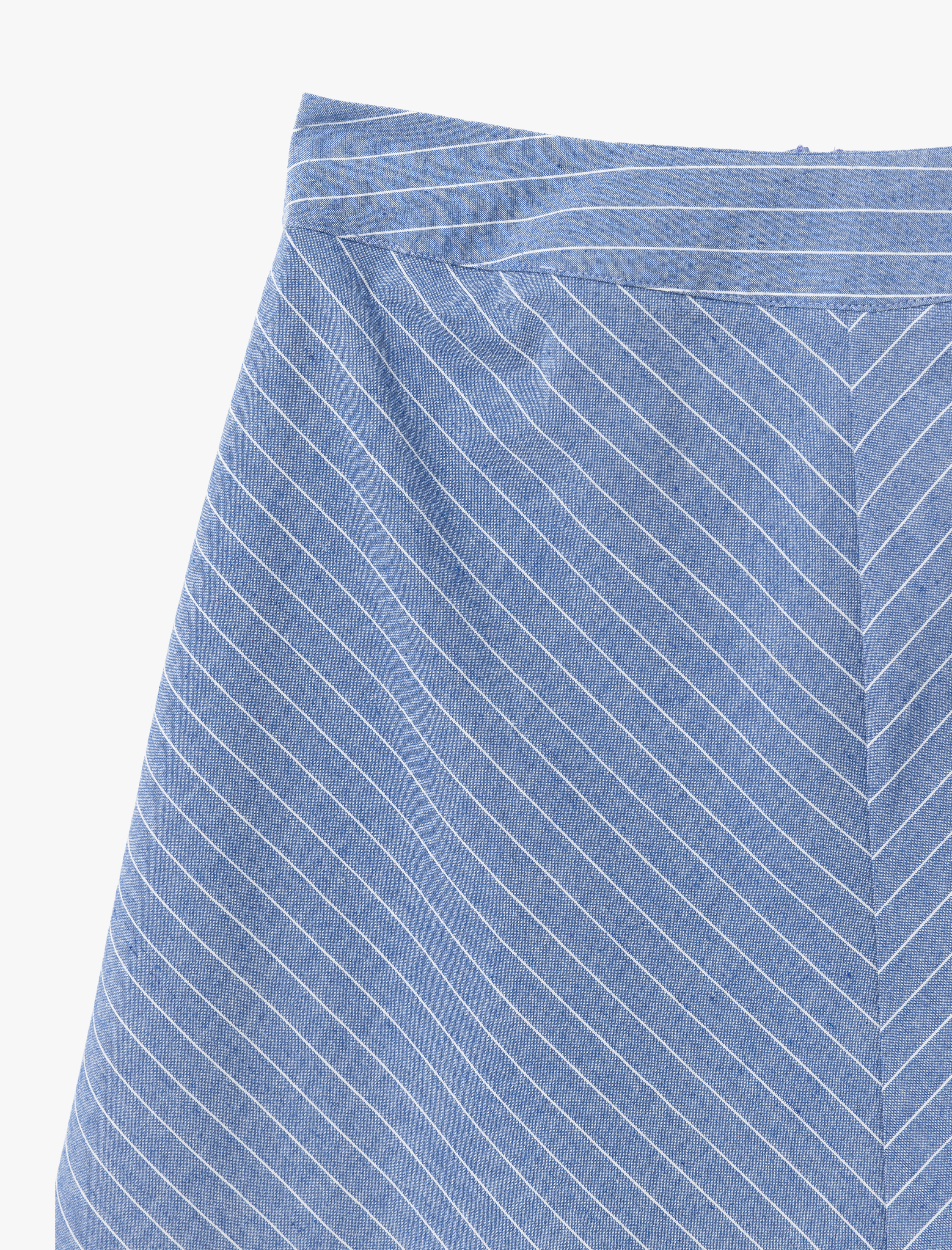   Viskon Karışımlı Oversize Uzun Kloş Etek