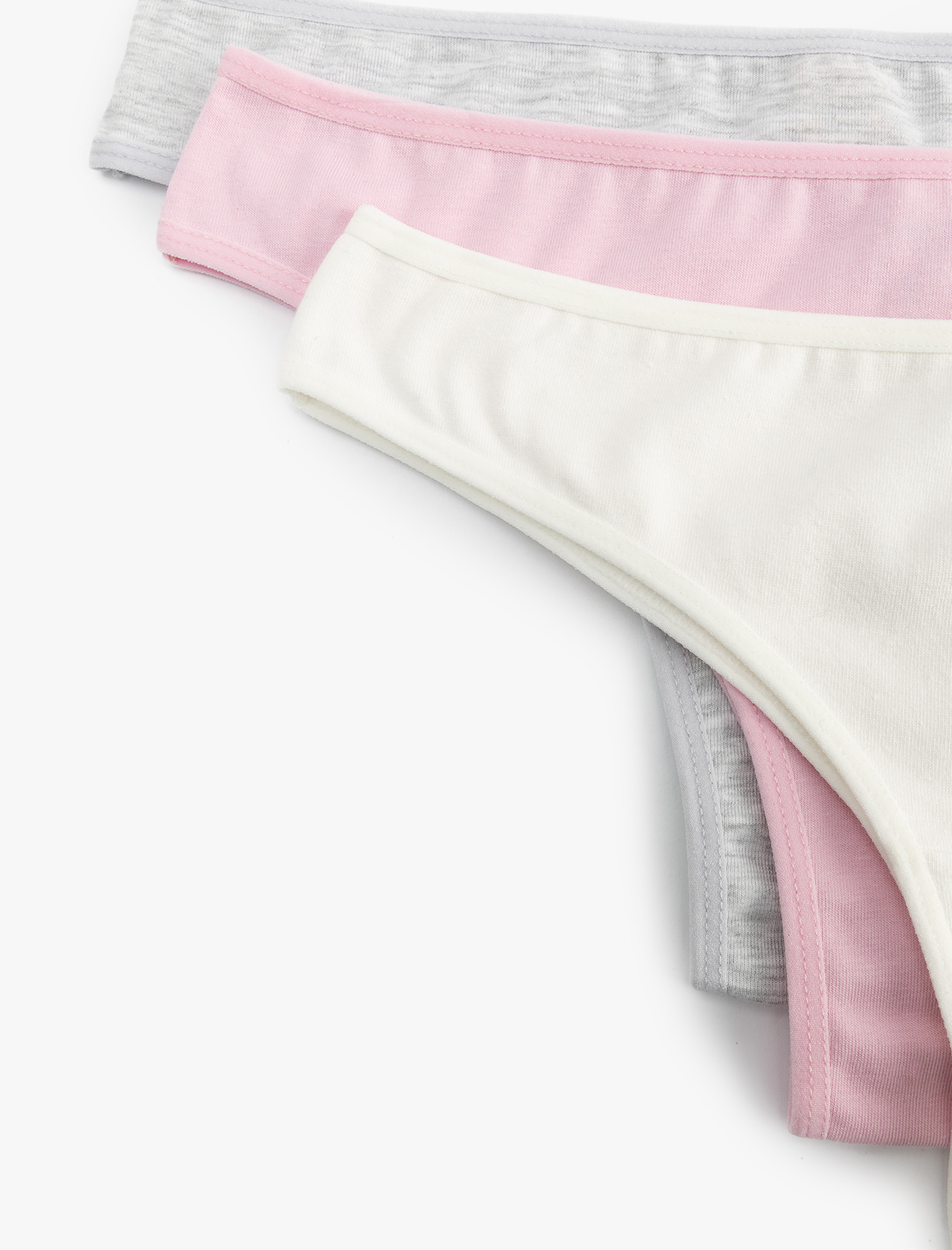   Baskılı 3'lü Kadın Brazilian Külot Seti