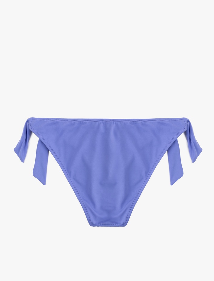  Fiyonklu Yanları Bağlama Detaylı Bikini Altı