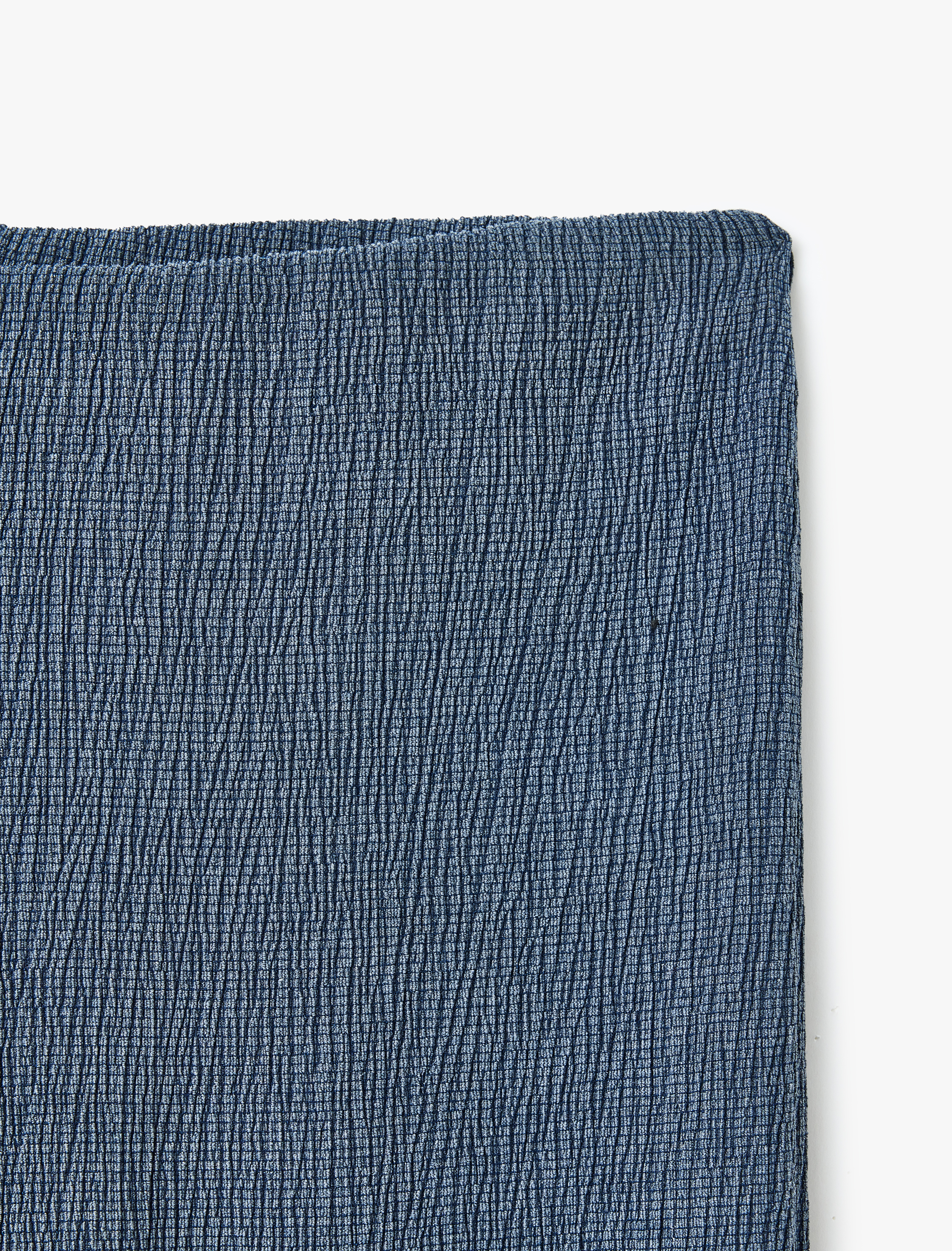   Yüksek Bel İspanyol Paça Dokulu Skinny Fit Tayt Pantolon Bürümcük