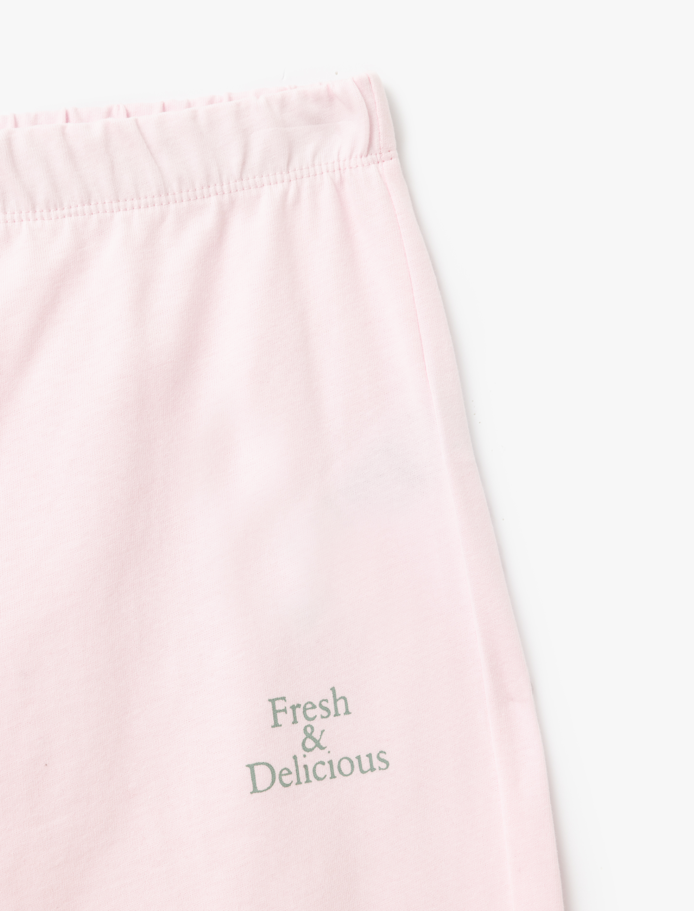 Pamuklu Baskılı Kısa Kollu Pijama Takımı