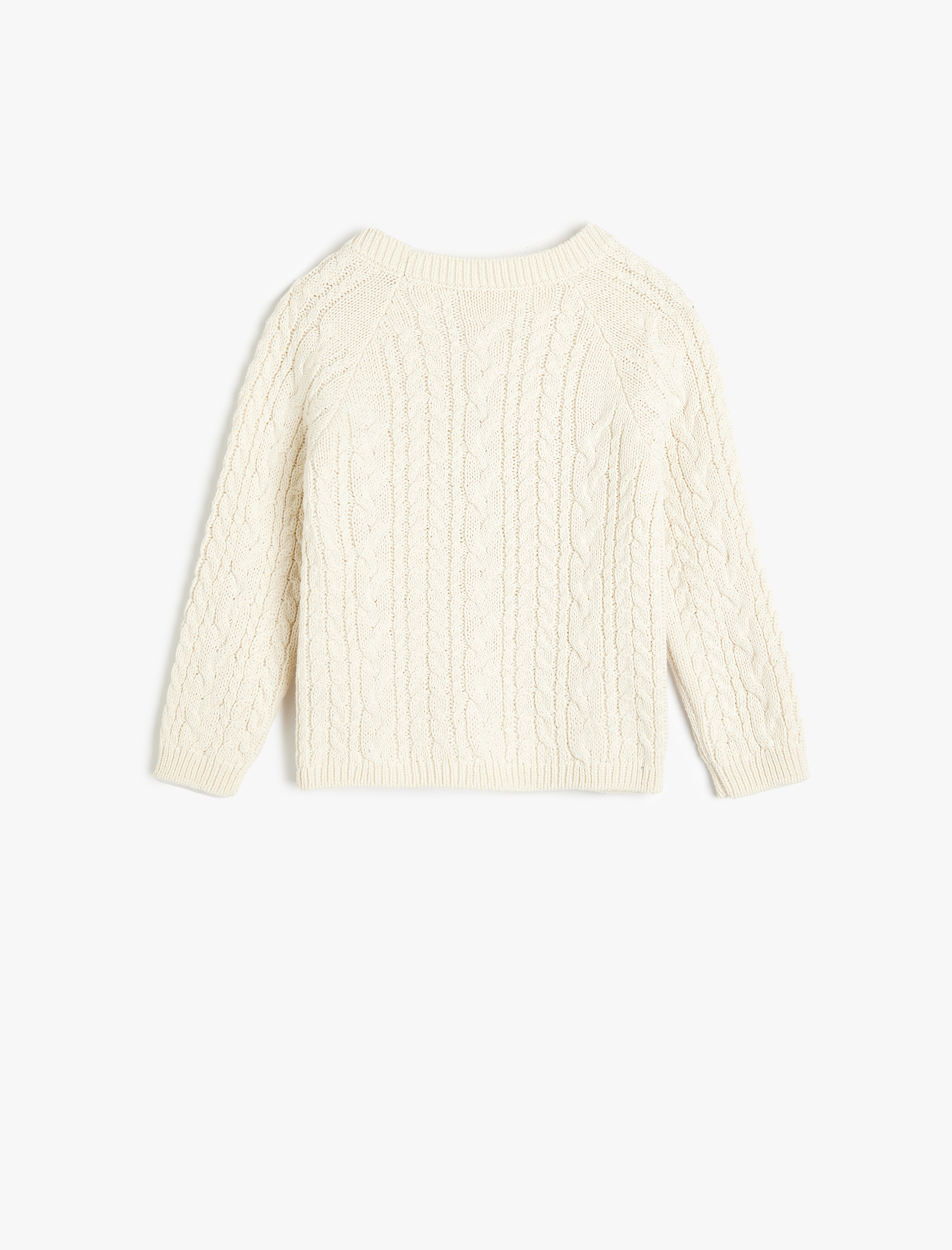  Kız Bebek Fiyonk Detaylı V Yaka Uzun Kollu Triko Hırka