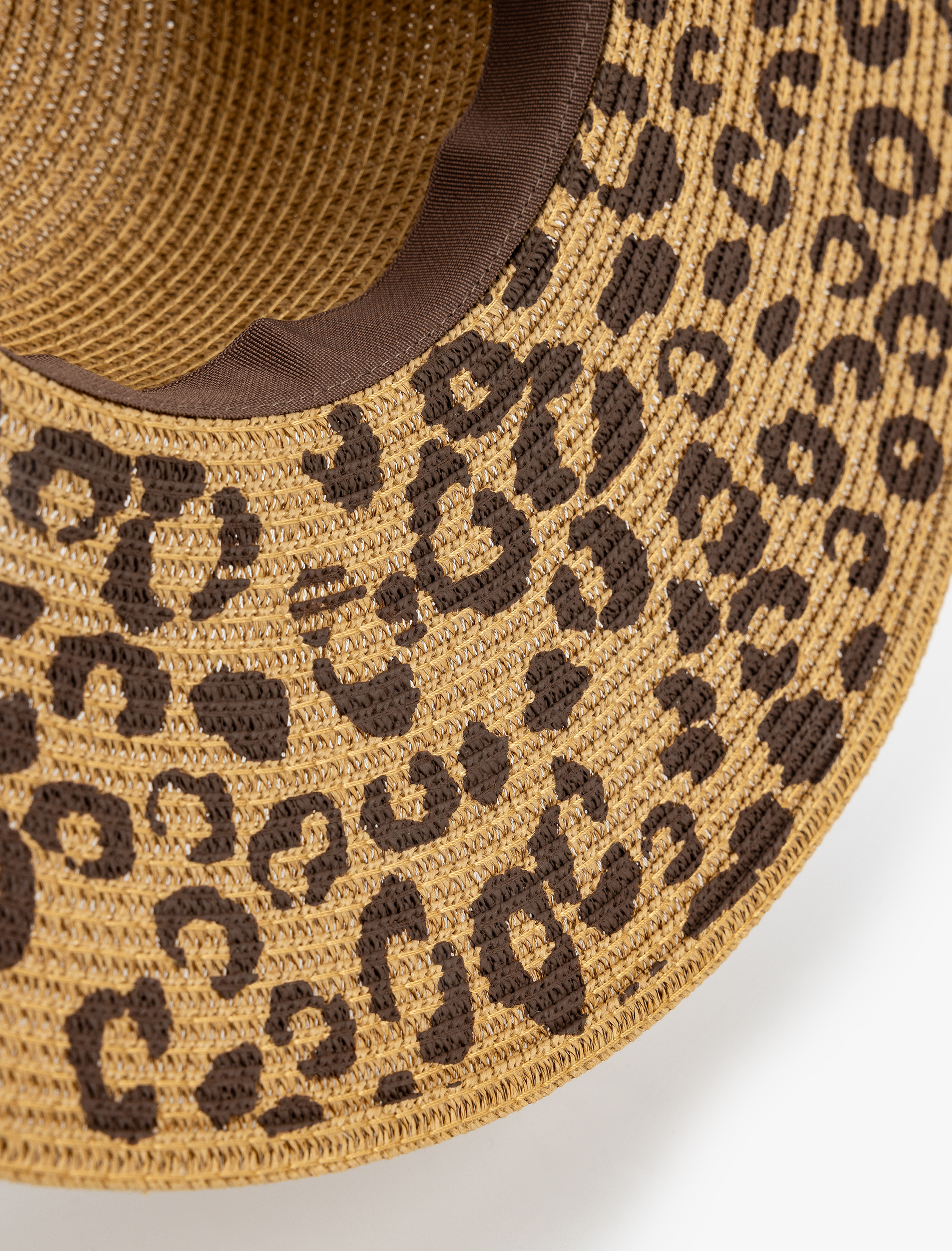  Kadın Bant Detaylı Hasır Şapka