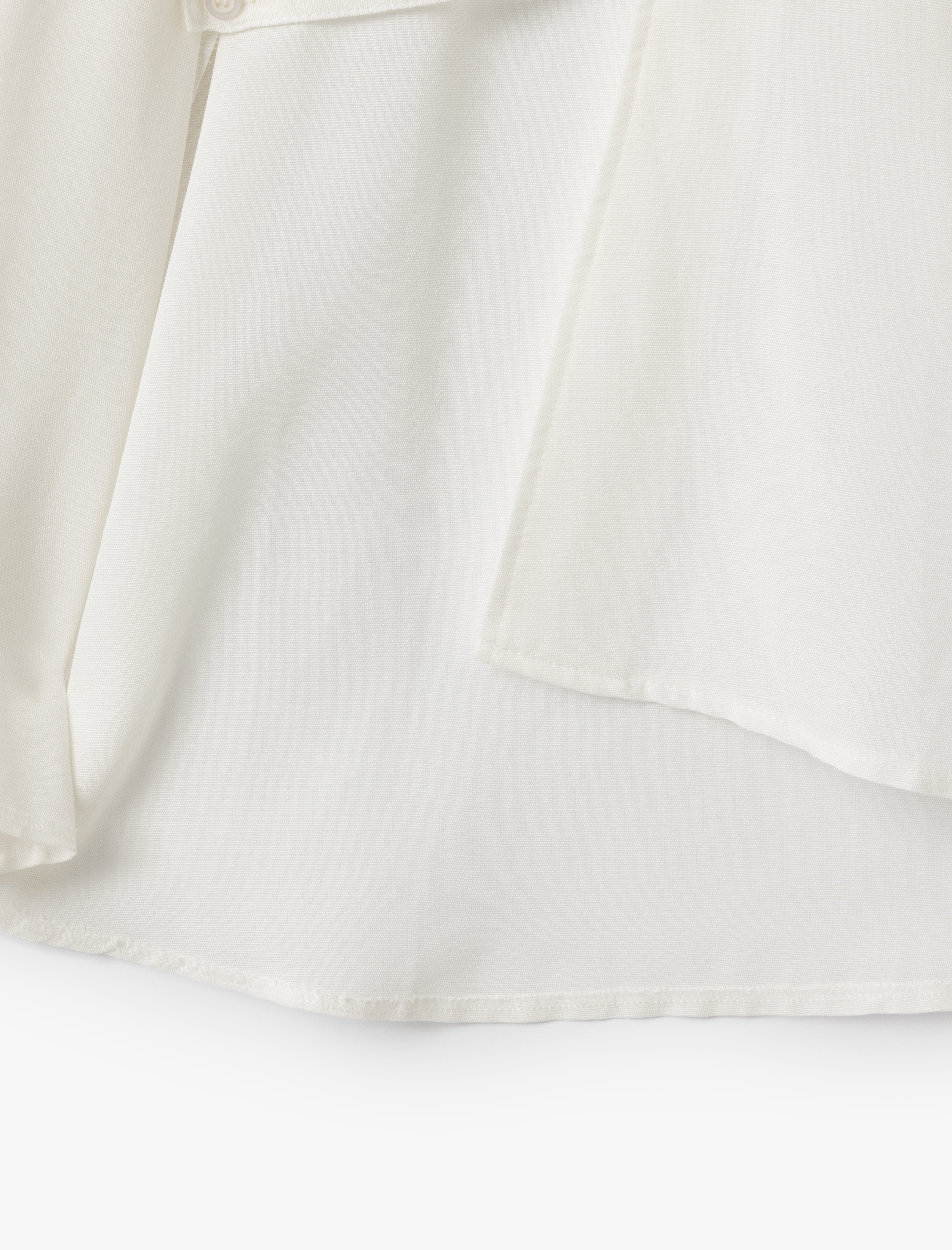 Keten Karışımlı Uzun Geniş Kollu Kruvaze Kimono