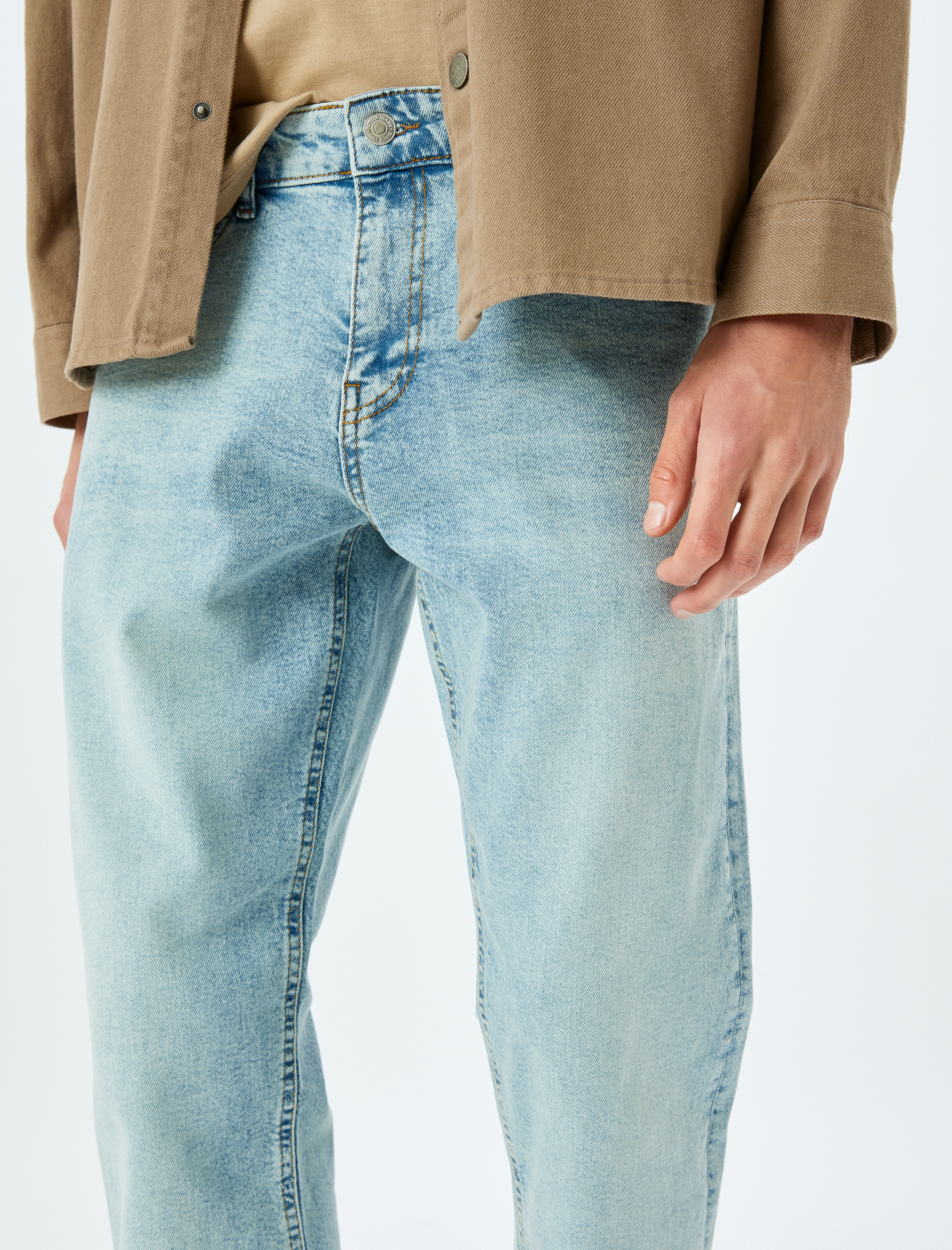   Straight Fit Kot Pantolon - Mark Jean