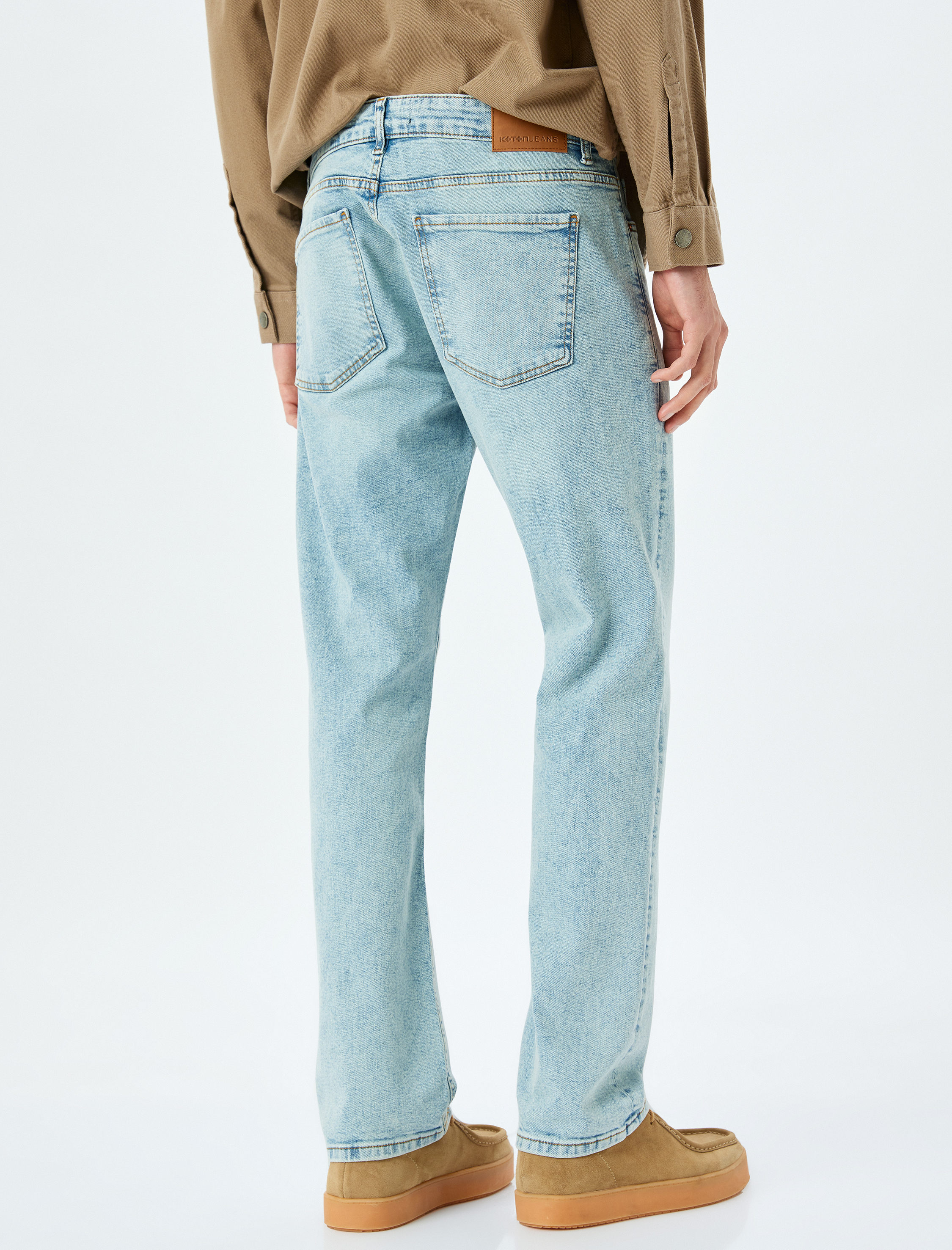   Straight Fit Kot Pantolon - Mark Jean