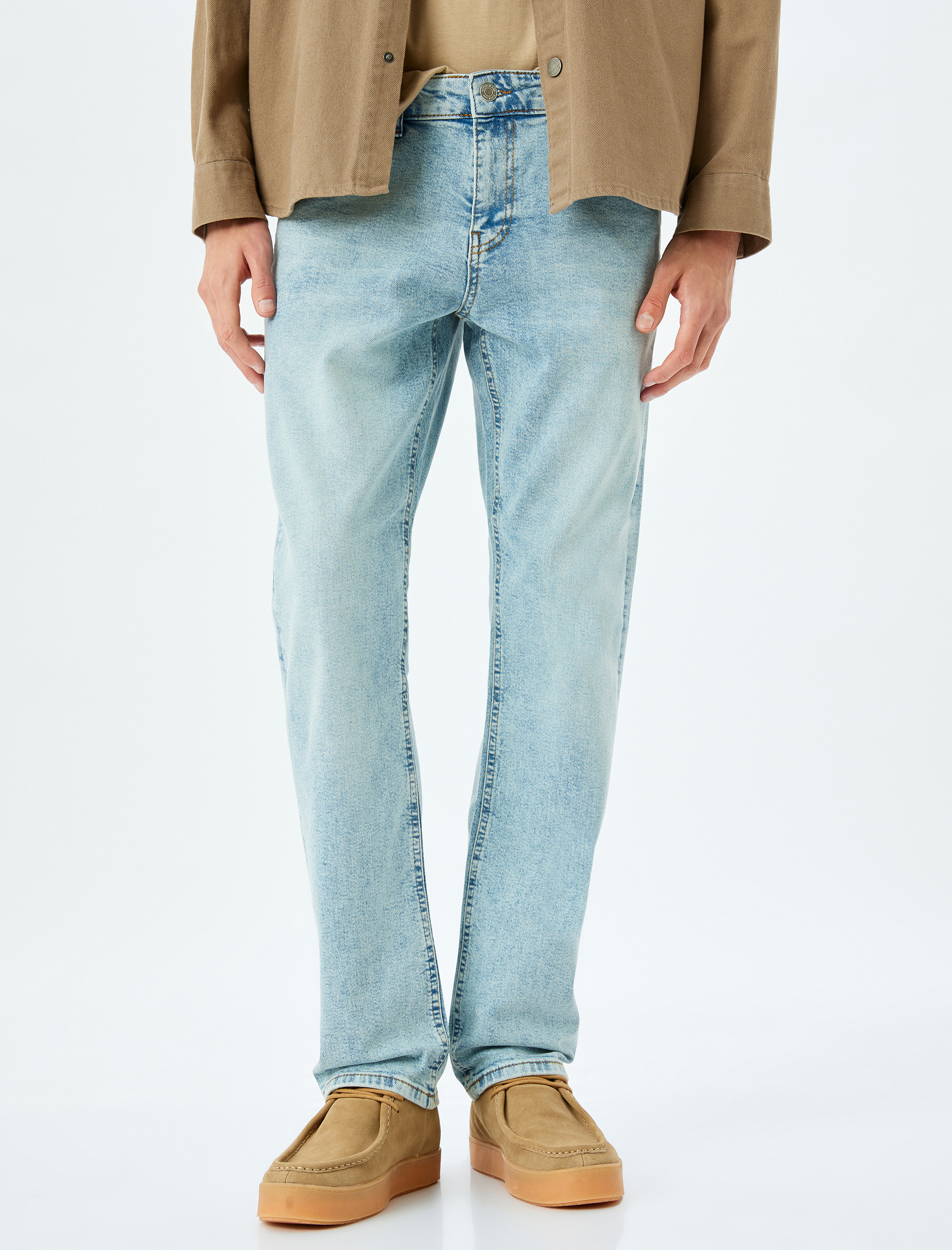   Straight Fit Kot Pantolon - Mark Jean