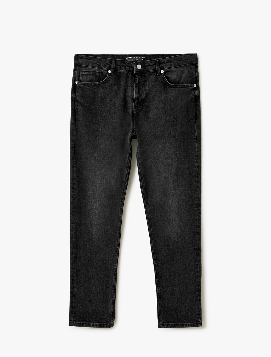   Normal Bel Dar Paça Tapered Fit Jean Pantolon - Joe Jean