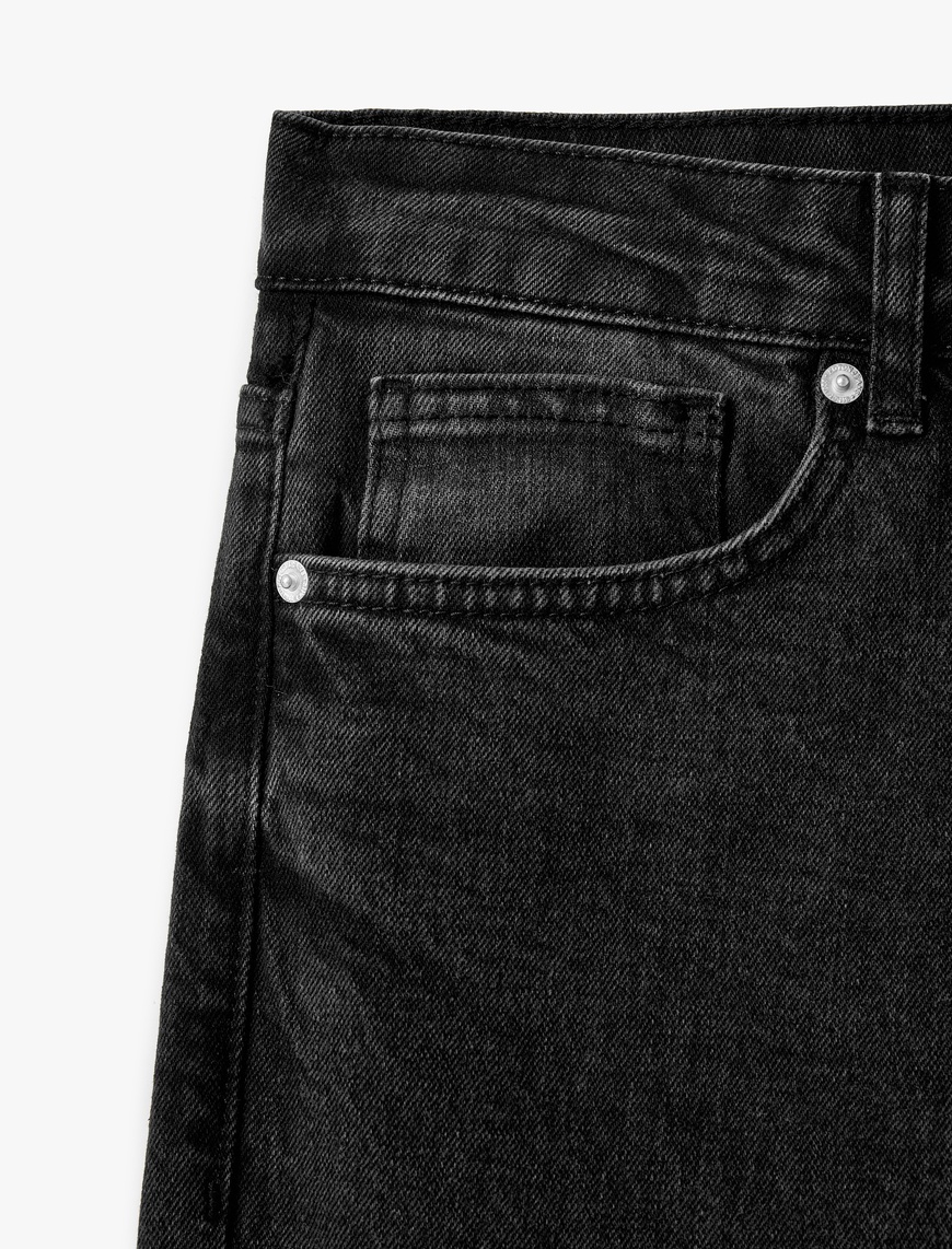   Normal Bel Dar Paça Tapered Fit Jean Pantolon - Joe Jean