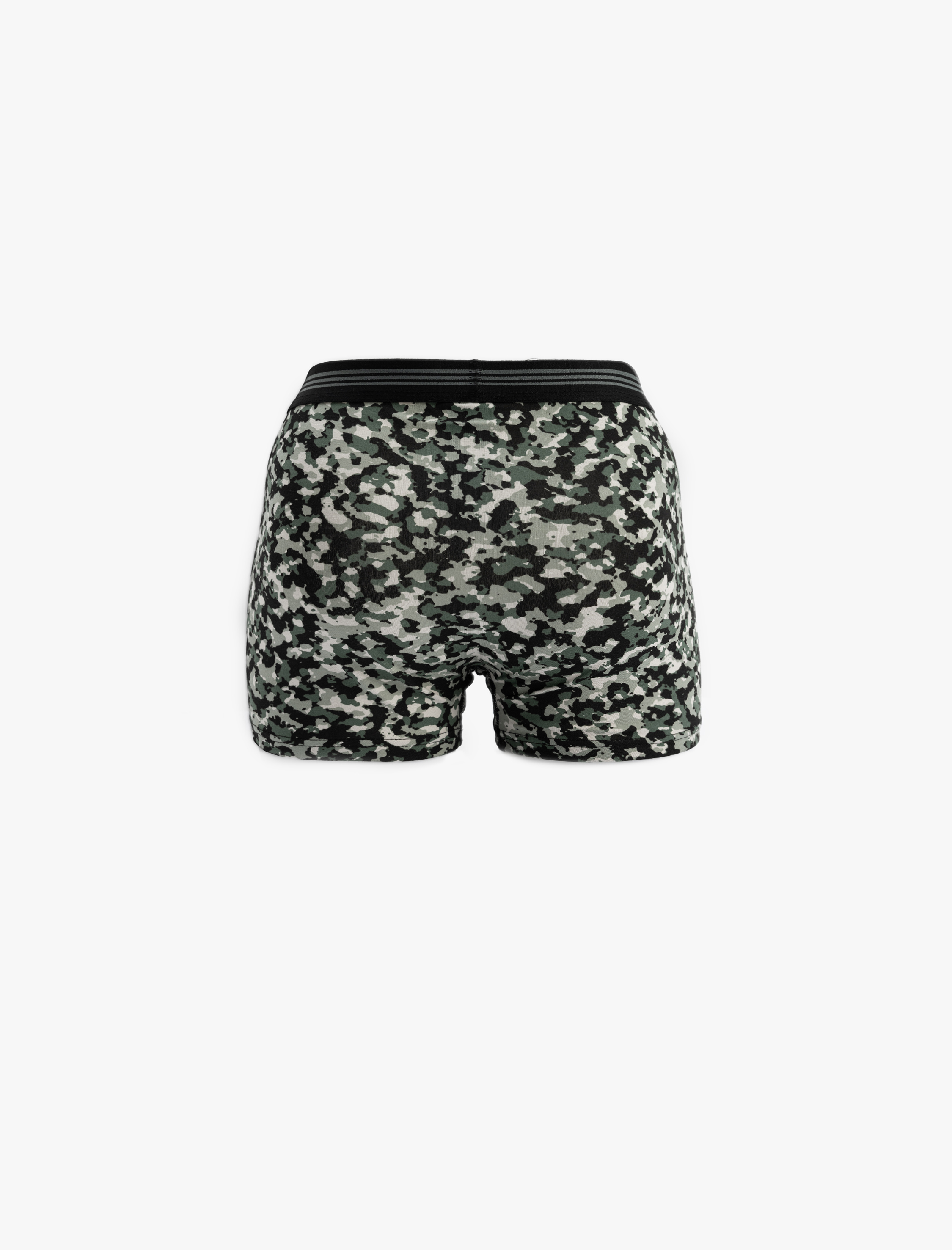 Kamuflaj Desenli Pamuklu 3'lü Boxer Seti