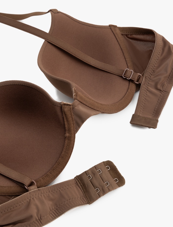  Dolgusuz Balenli Destekli Basic Sütyen