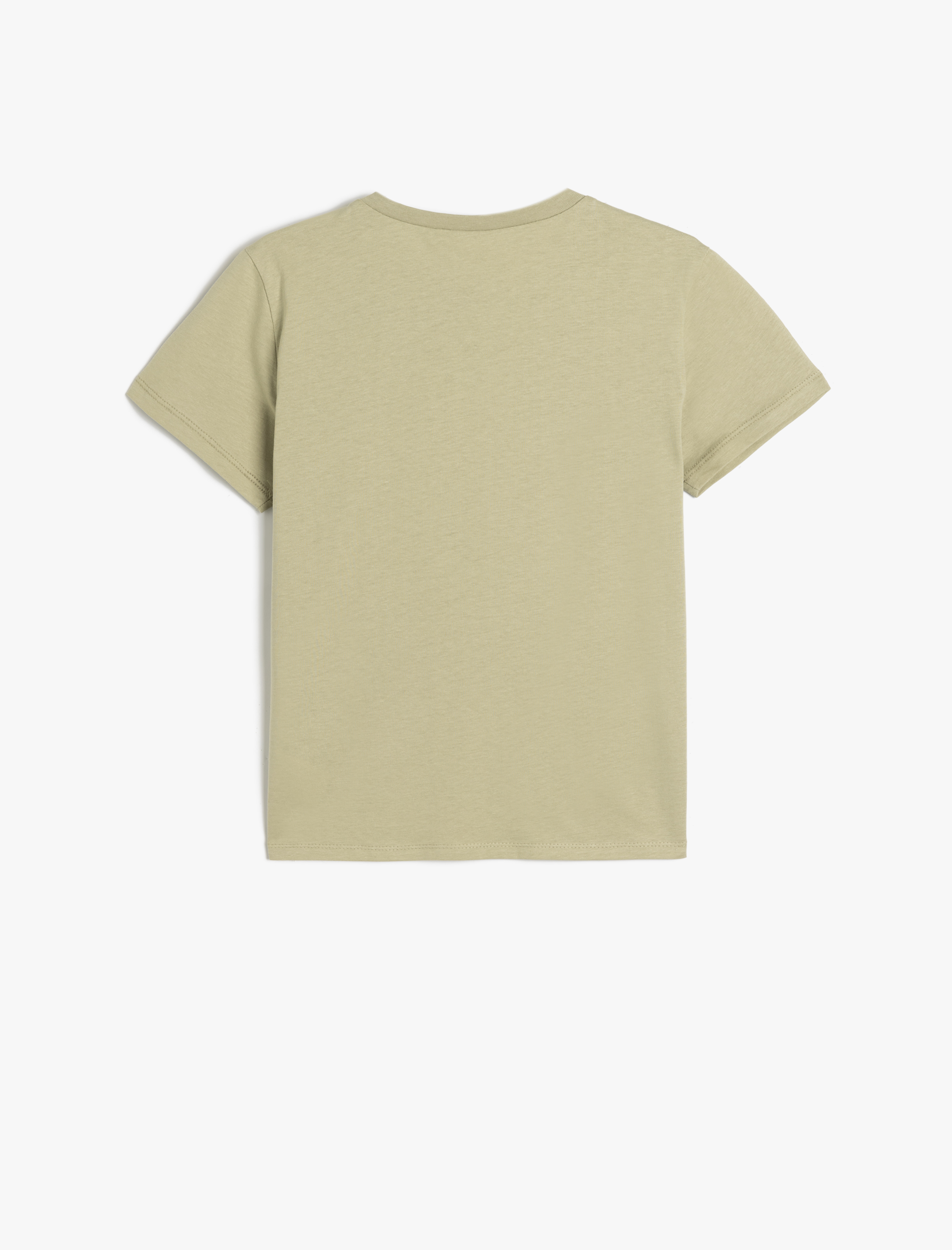  Erkek Çocuk Bisiklet Yaka Sörf Baskılı Kısa Kollu Pamuklu Tişört