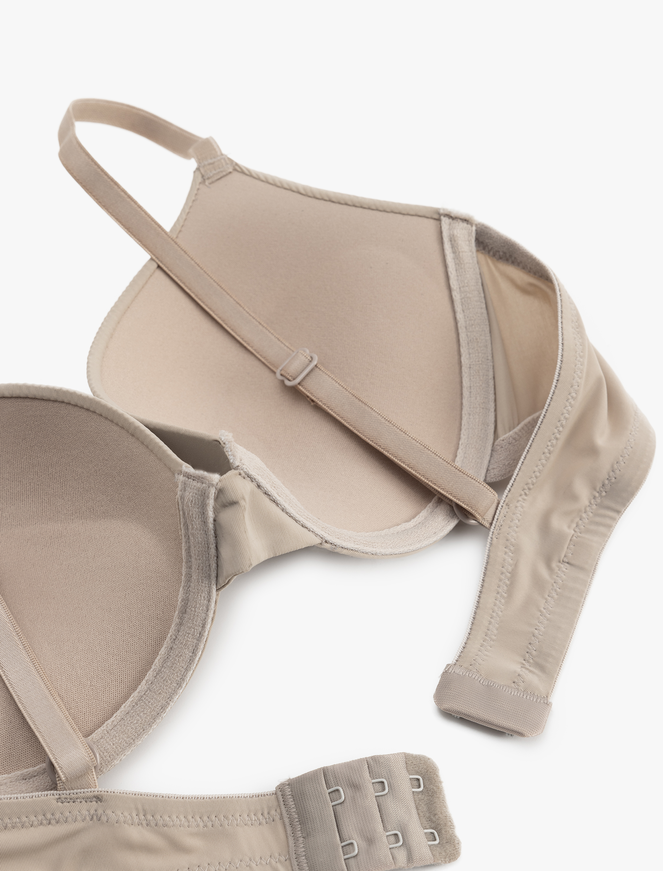   Yarım Dolgulu Balenli Kaplı Push Up Sütyen