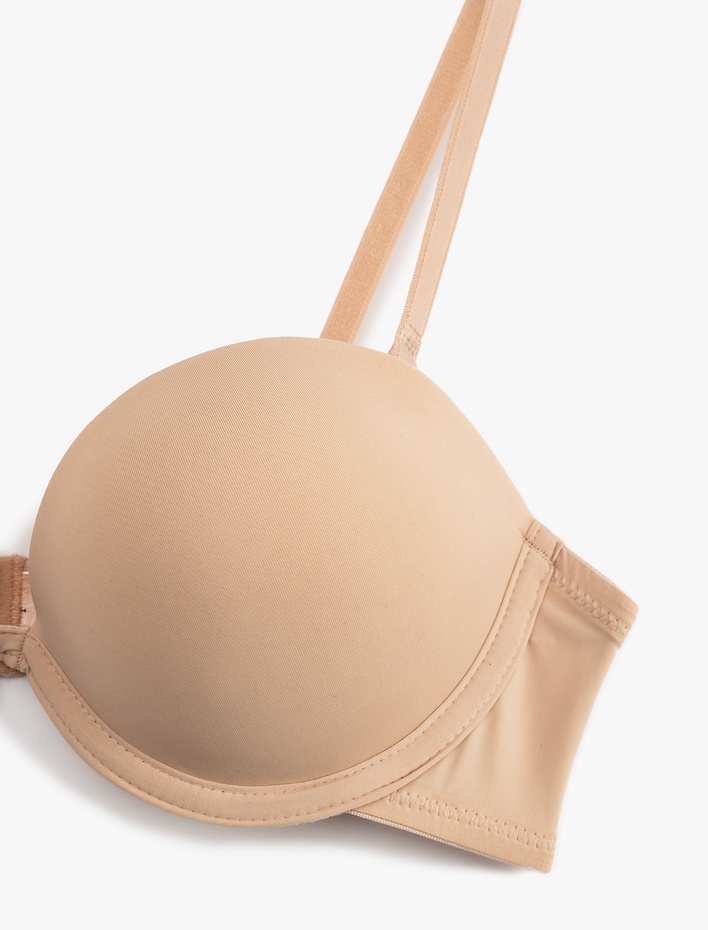  Çıkarılabilir Askılı Ekstra Dolgulu Destekli Sütyen
