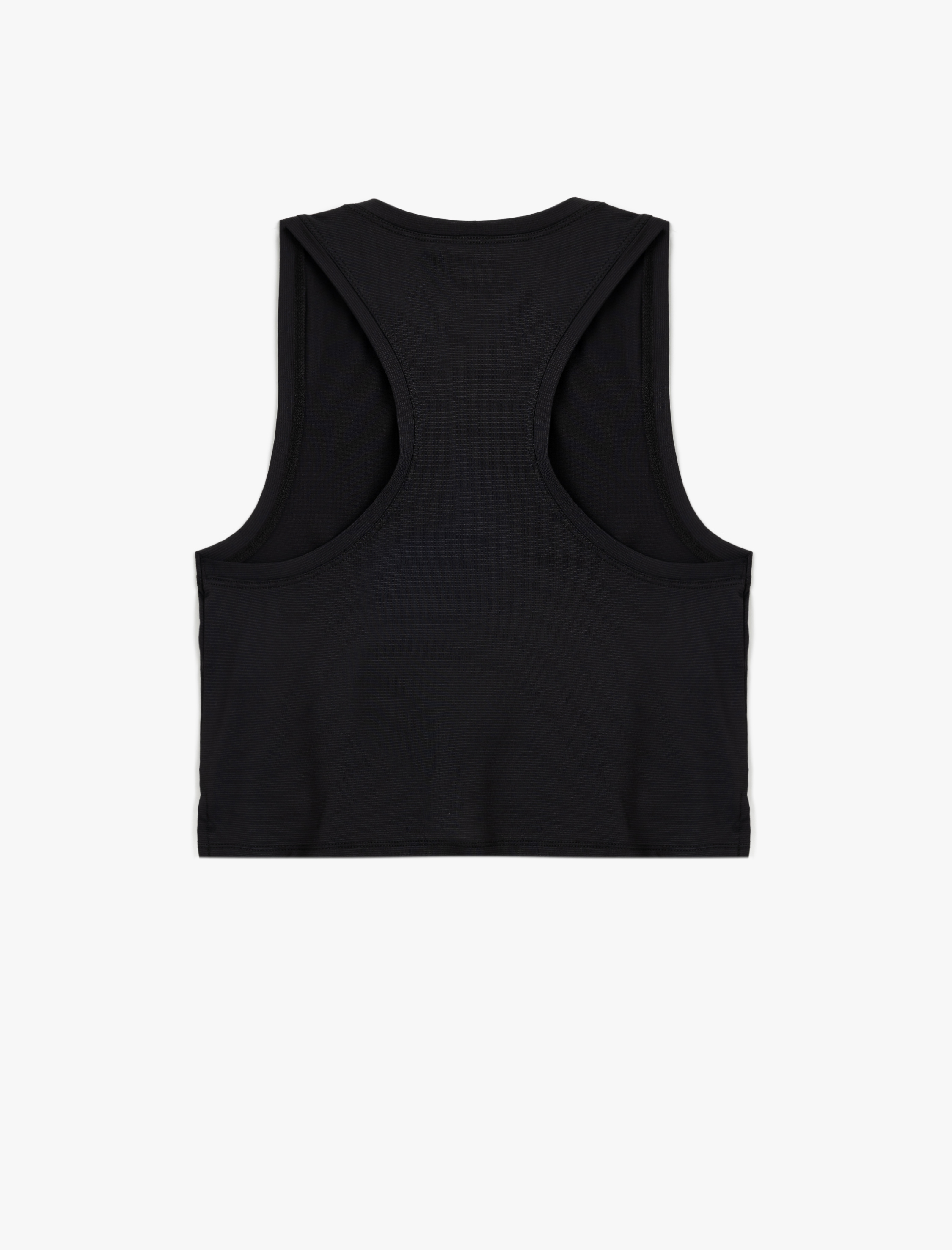   Halter Yaka Basic Crop Spor Atlet