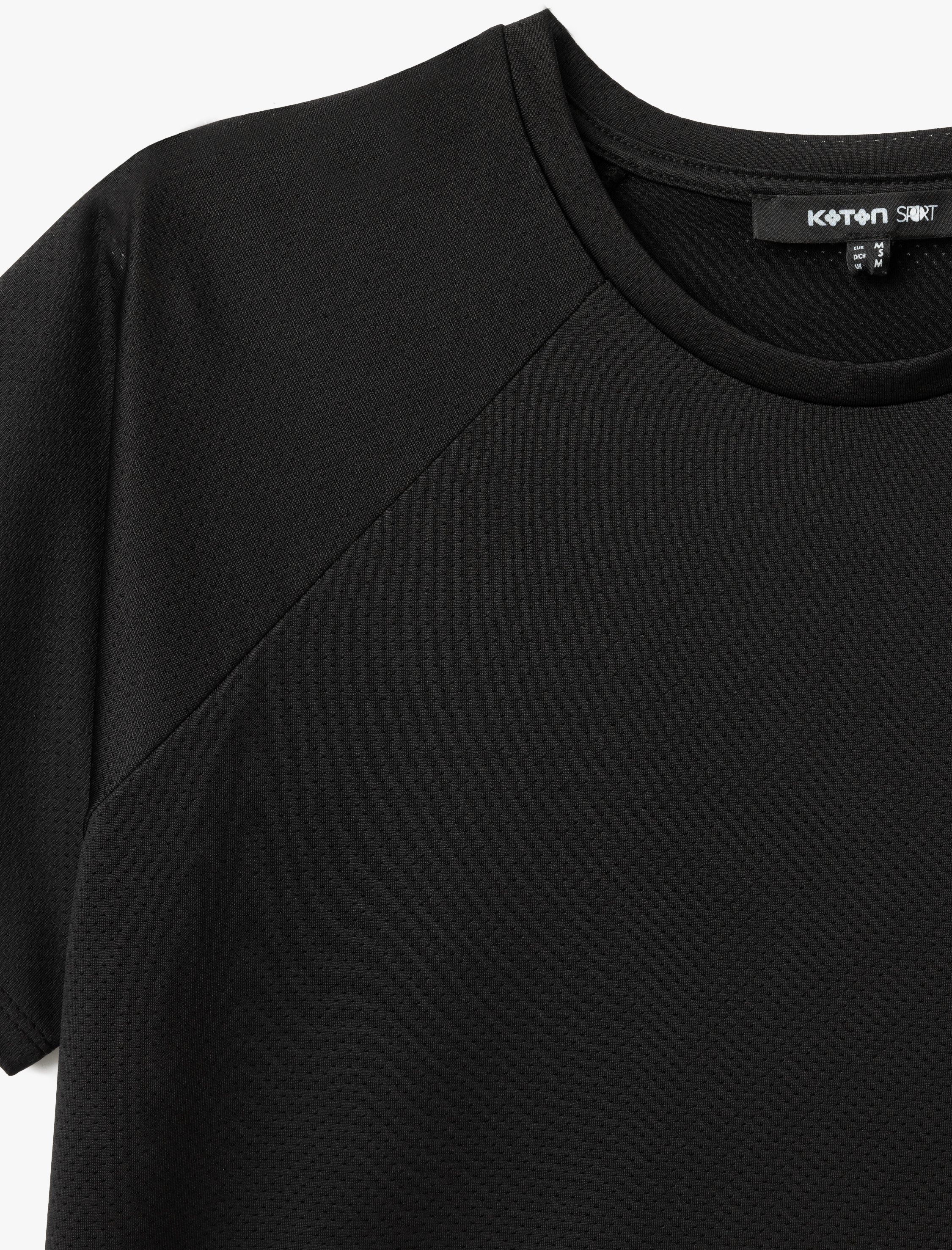   Slim Fit Kısa Kollu Bisiklet Yaka Spor Tişört